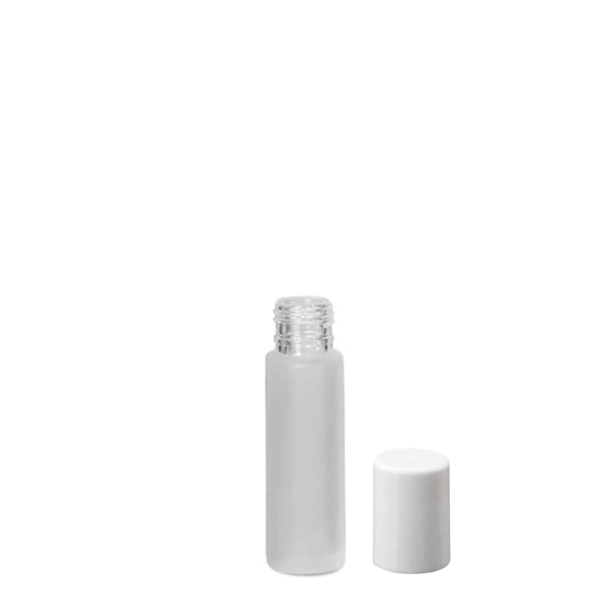 10 ml bočica s roll-on aplikatorom, staklena, matirana, otvor: navojni zatvarač