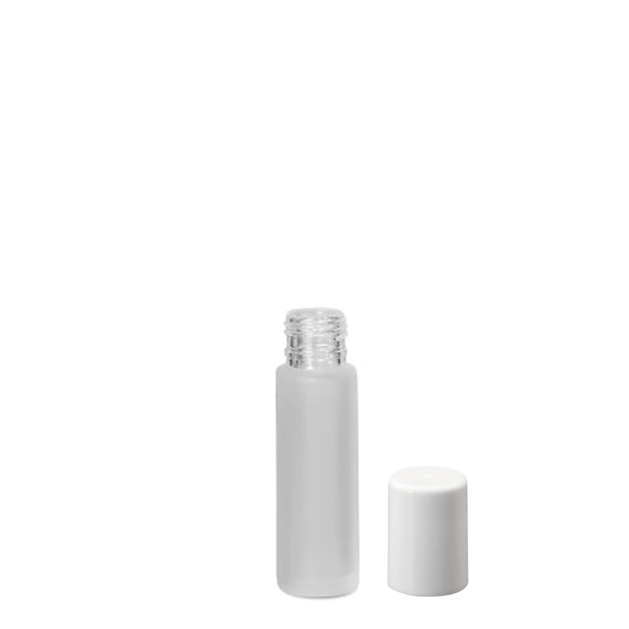 10 ml bočica s roll-on aplikatorom, staklena, matirana, otvor: navojni zatvarač 10 ml bočica s roll-on aplikatorom, staklena, matirana, otvor: navojni zatvarač