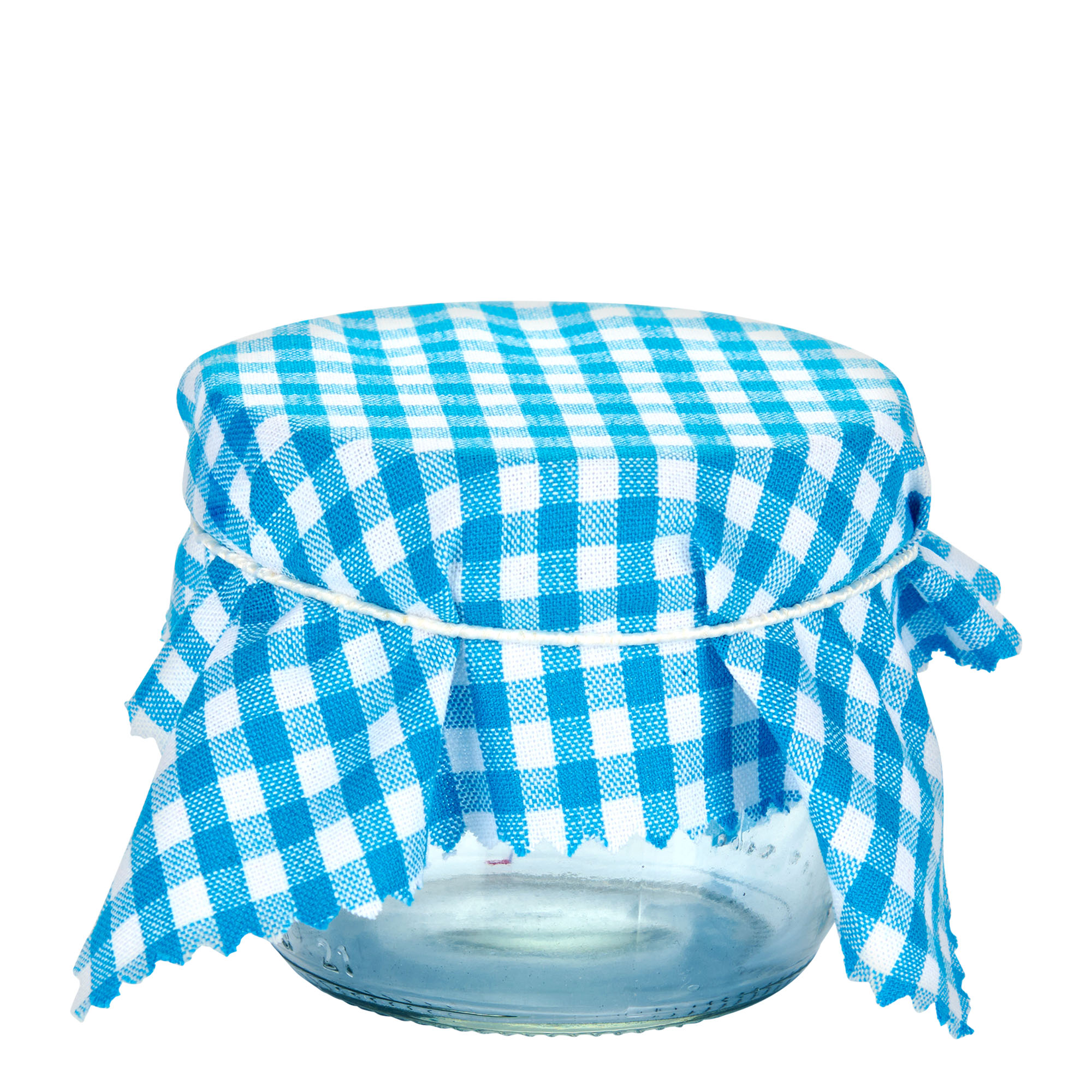 Tkaninska krpica karo uzorka 15x15, kvadratna, tekstil, plava, otvor: TO58-TO82