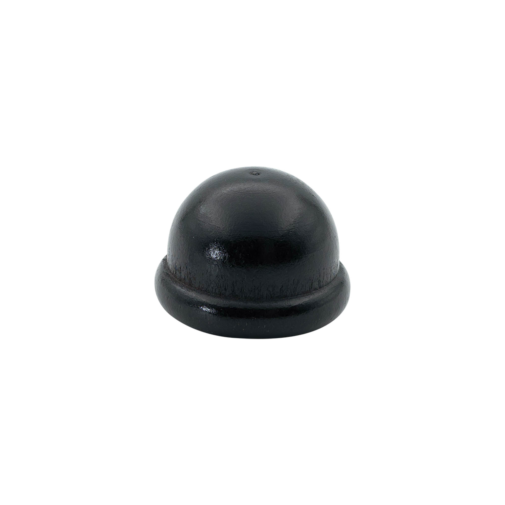 Čep s drškom 19 mm "Dinja", drvo/PE, crni, za otvor: Čep Čep s drškom 19 mm "Dinja", drvo/PE, crni, za otvor: Čep