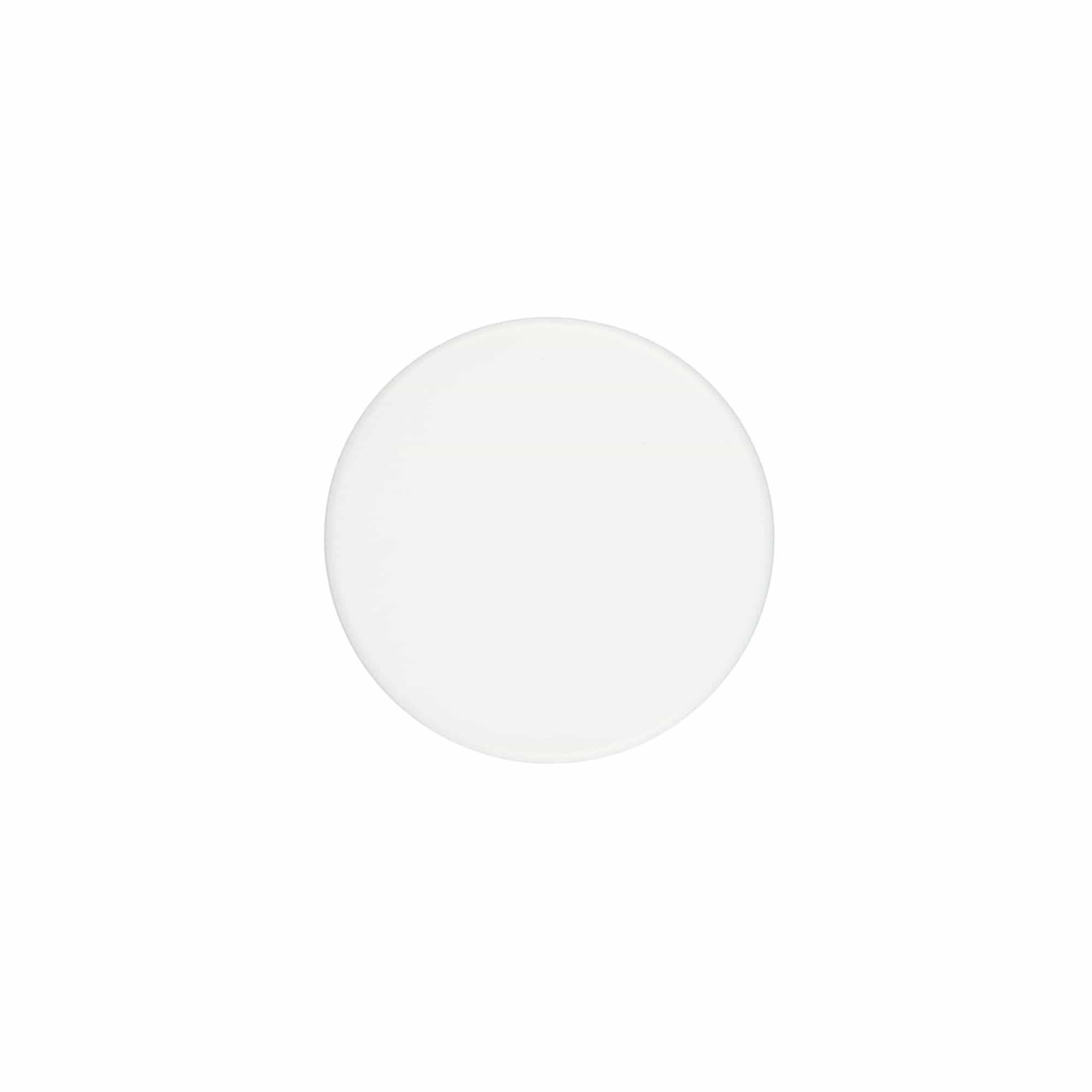 Zatvarač na navoj za 60 ml 'Brown Line', HPM-plastika, bijeli