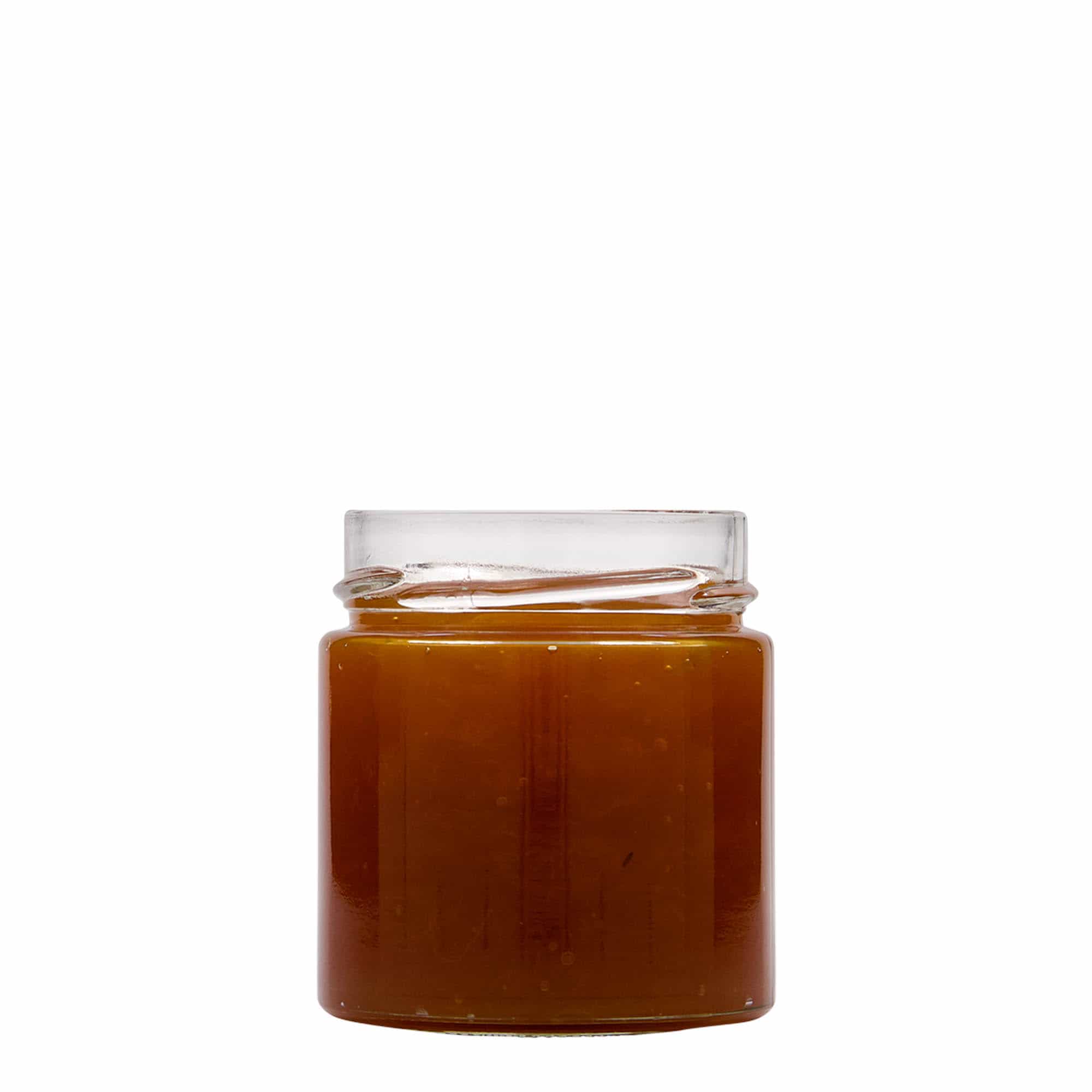 Okrugla staklenka 212 ml 'Aurora', otvor: Deep Twist Off (DTO 66)