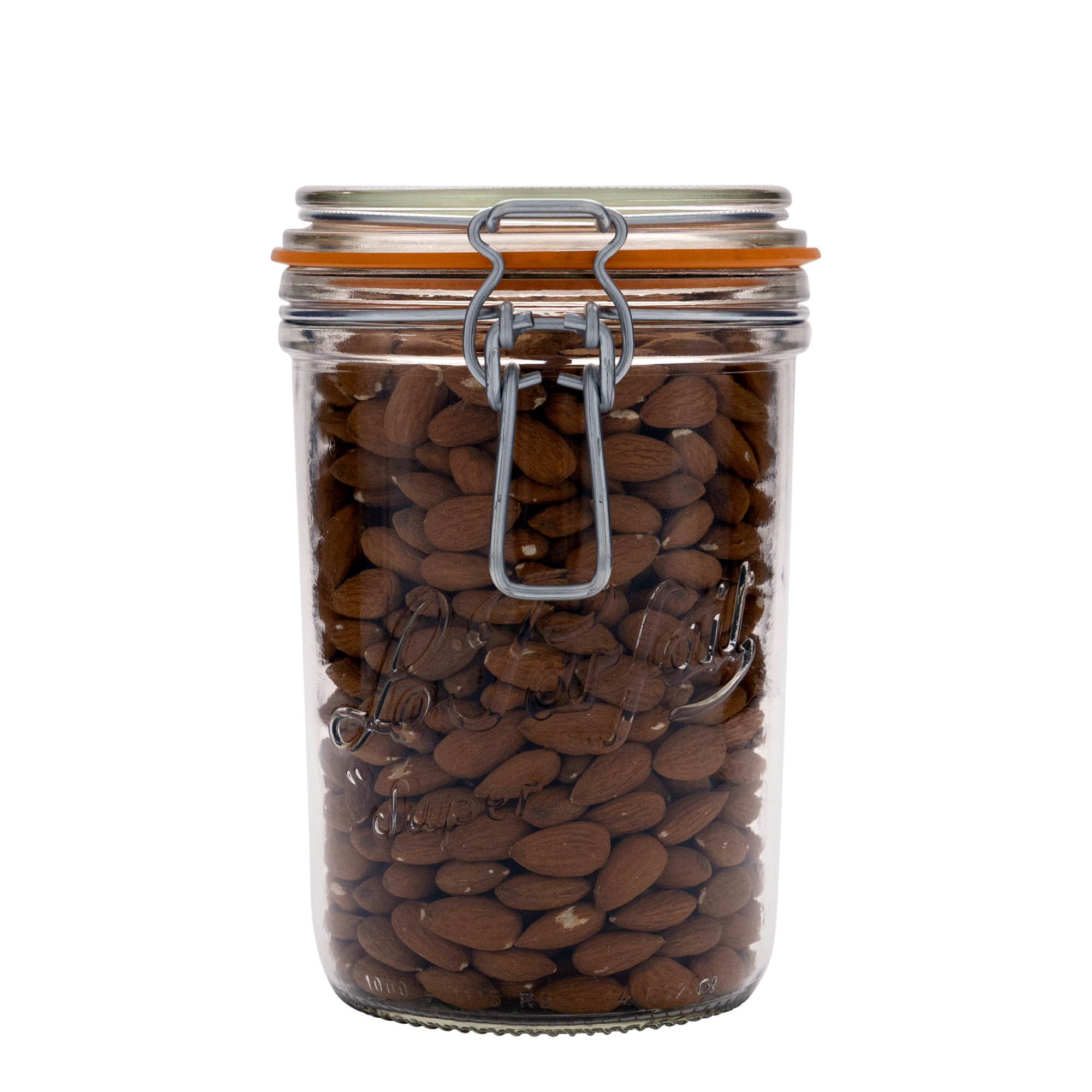 1.000 ml staklenka s žičanim zatvaračem 'Le Parfait Super Terrine', otvor: žičani zatvarač