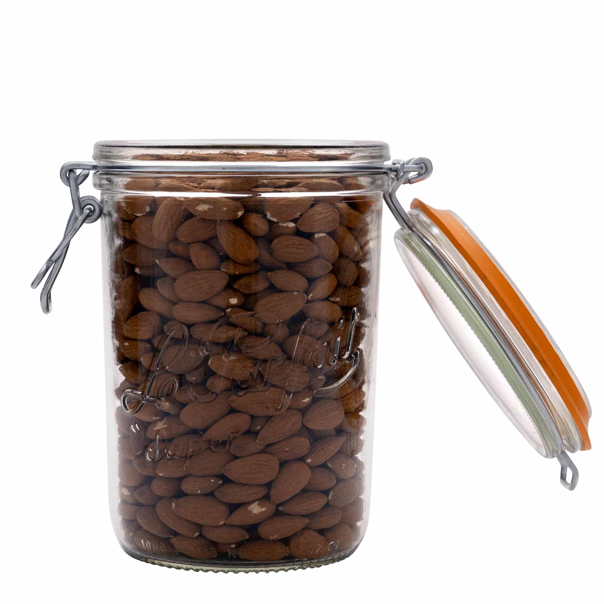 1.000 ml staklenka s žičanim zatvaračem 'Le Parfait Super Terrine', otvor: žičani zatvarač