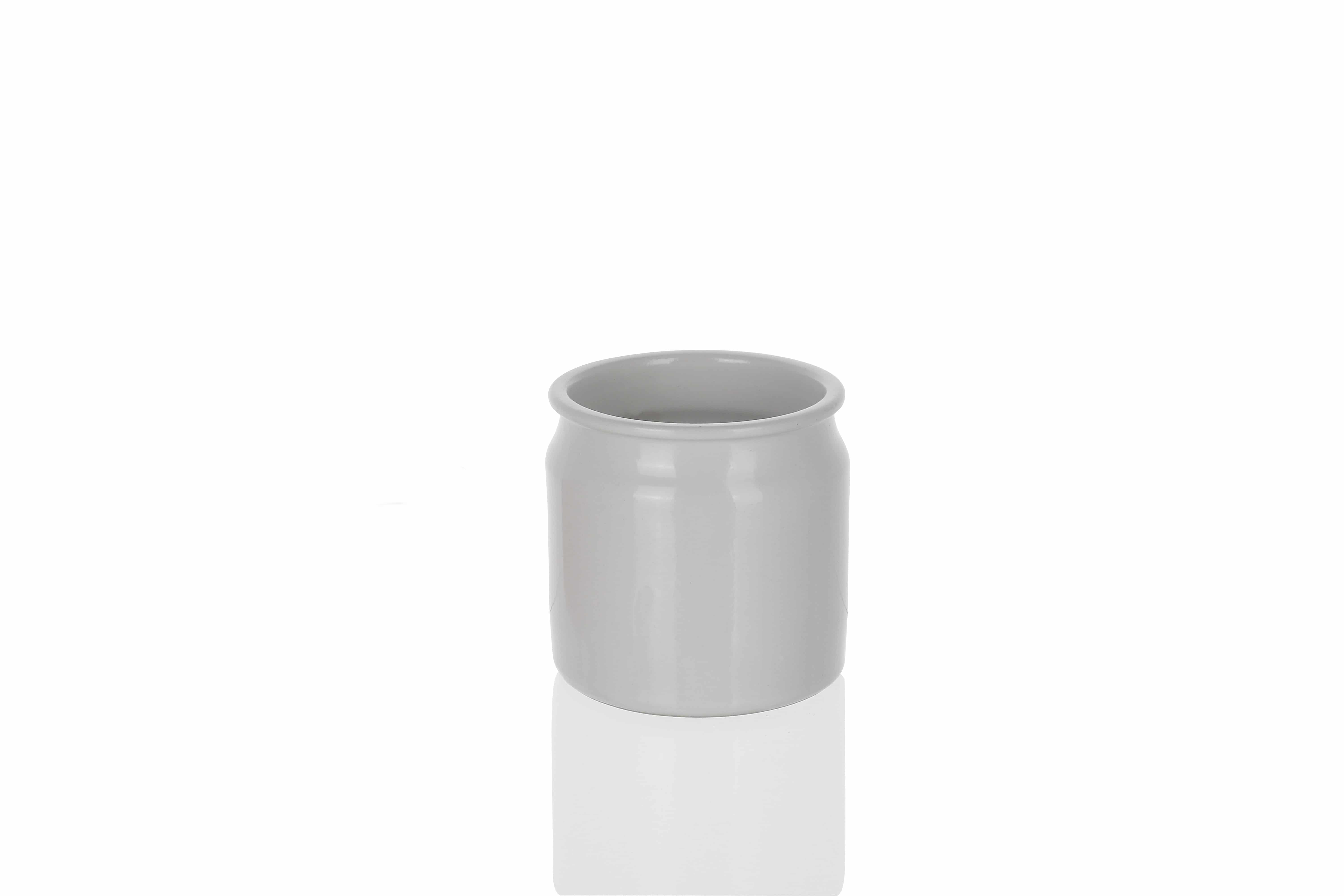 Keramička posudica 160 ml, keramika, bijela, otvor: pluteni čep