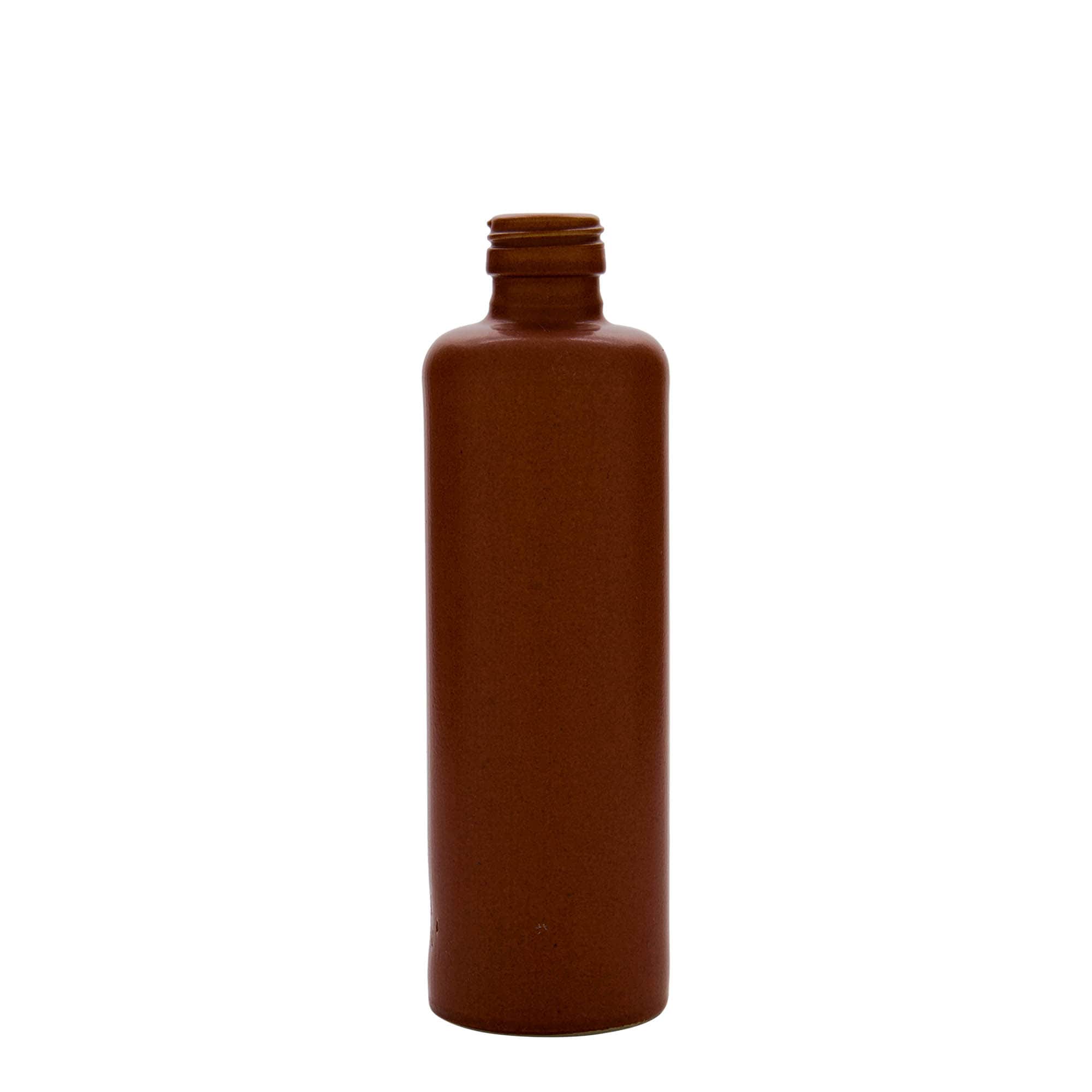 350 ml glineni vrč, kameno posuđe, crveno-smeđi, grlo: PP 31,5
