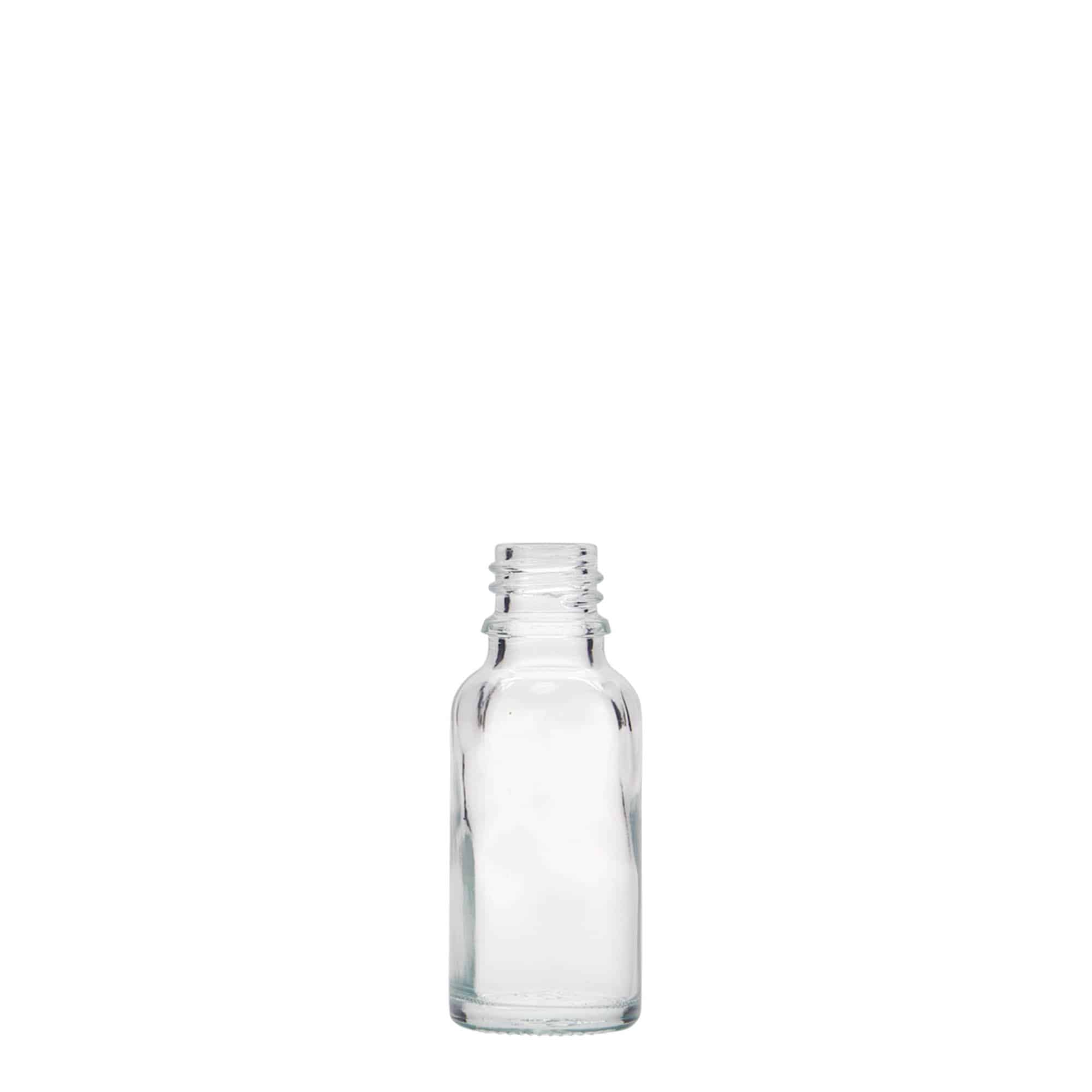 Farmaceutska boca 20 ml, staklo, otvor: DIN 18 Farmaceutska boca 20 ml, staklo, otvor: DIN 18