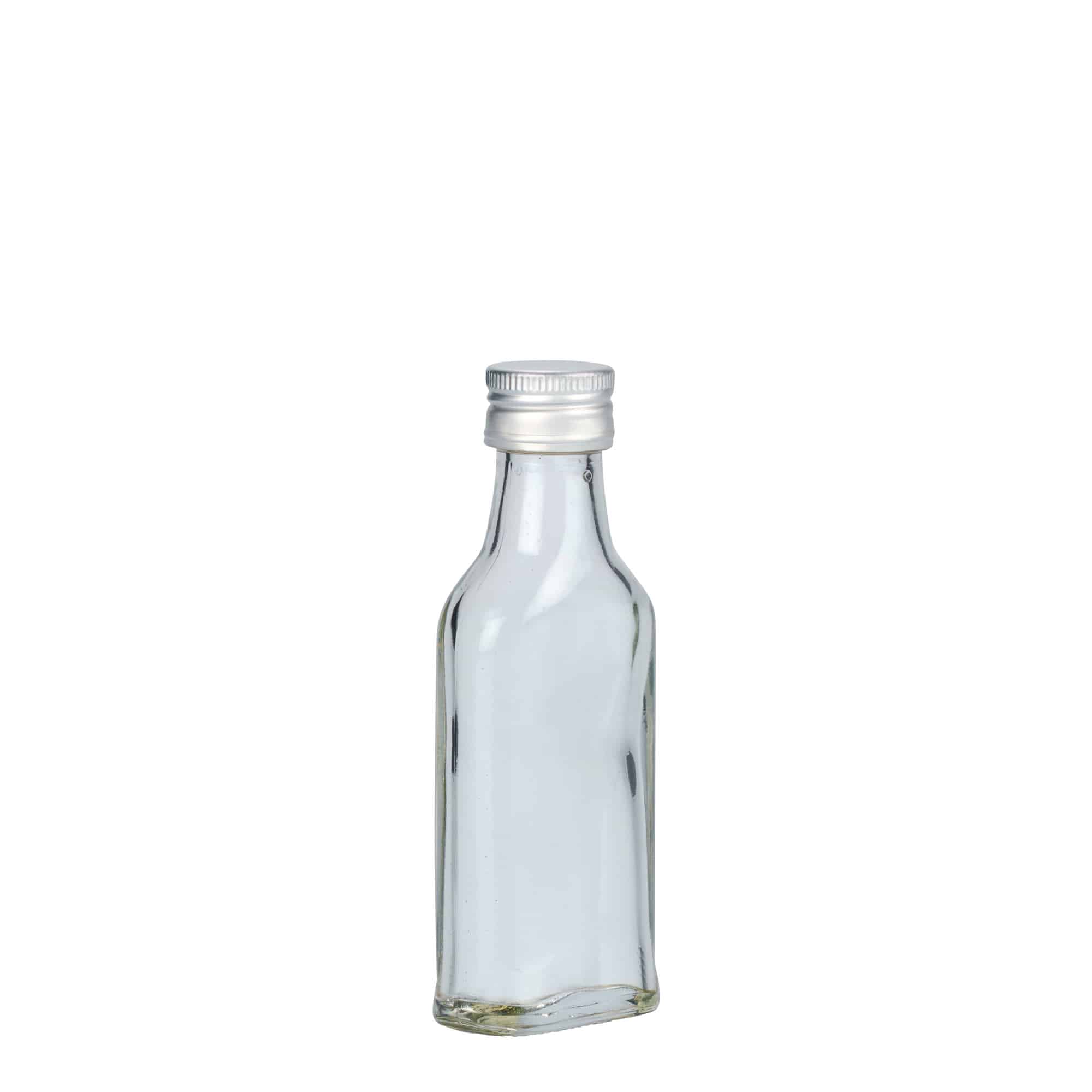40 ml bočica za džep, pravokutna, otvor: PP 22