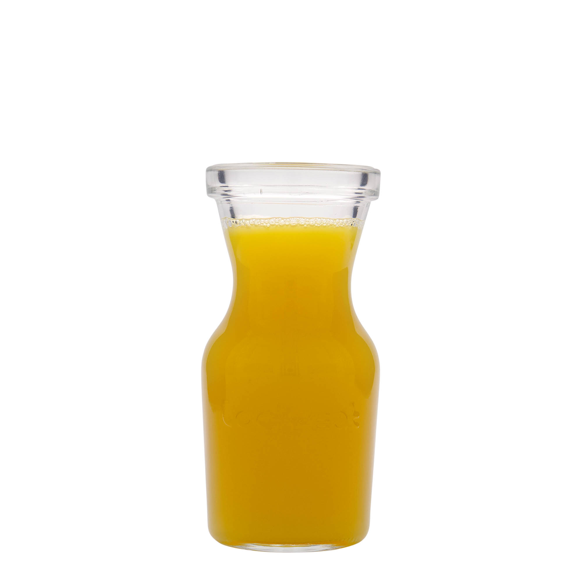 250 ml staklena karafa 'Lock-Eat', grlo: zatvarač sa žičanim vijkom