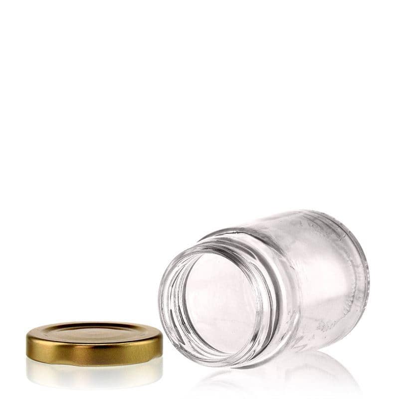 Visoka okrugla staklenka 106 ml, otvor: Twist off (TO 48)