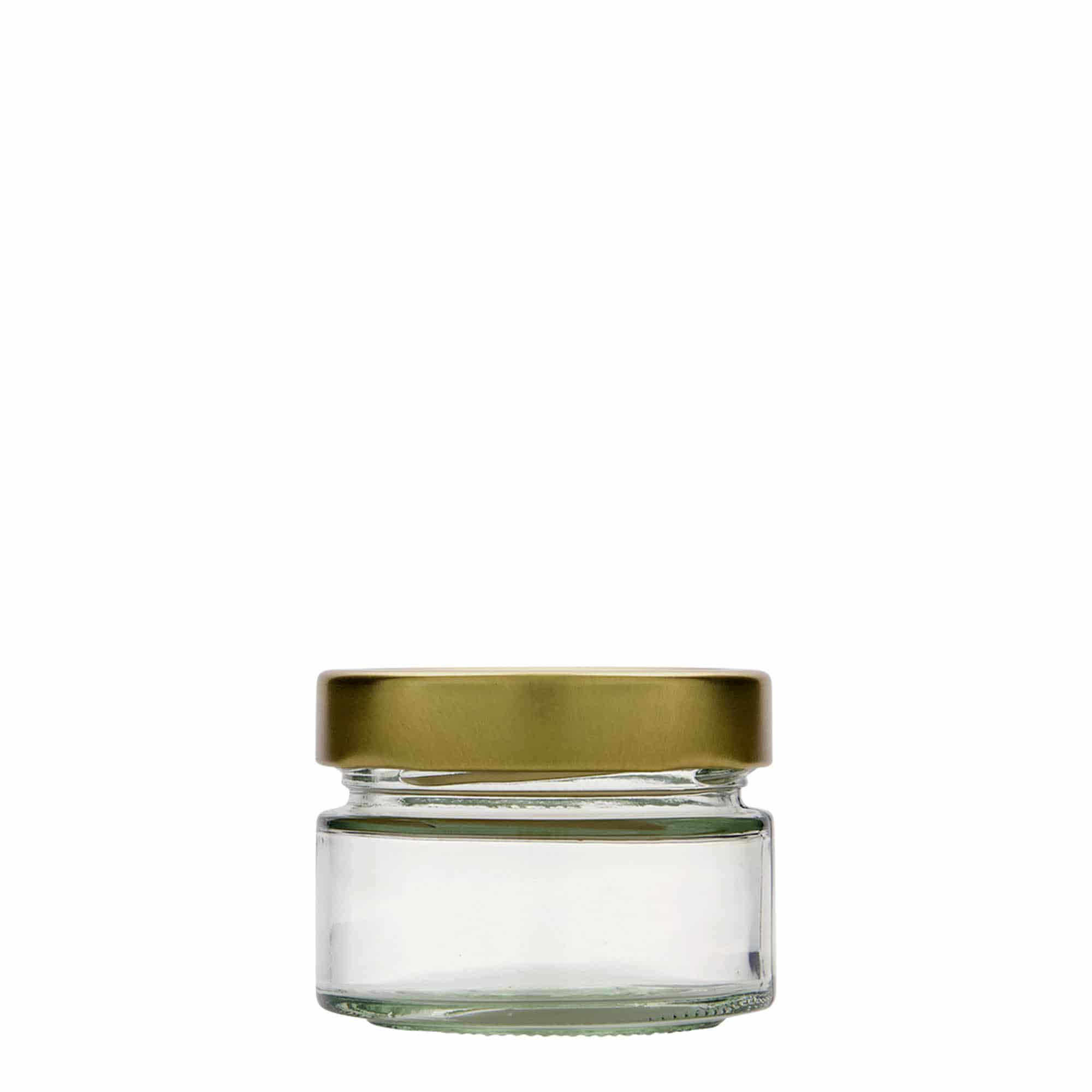 130 ml okrugla staklenka 'Aurora', otvor: Deep-Twist-Off (DTO 66)