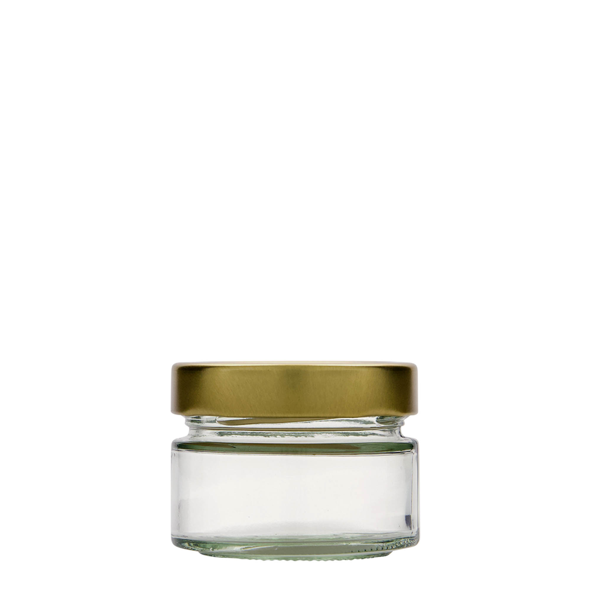 130 ml okrugla staklenka 'Aurora', otvor: Deep-Twist-Off (DTO 66)