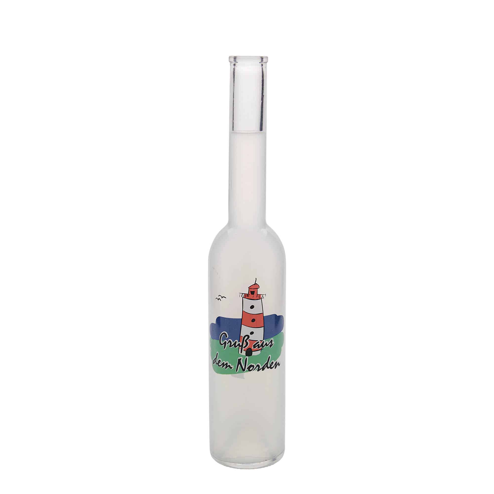 350 ml staklena boca 'Opera', motiv: Sjever, otvor: pluta