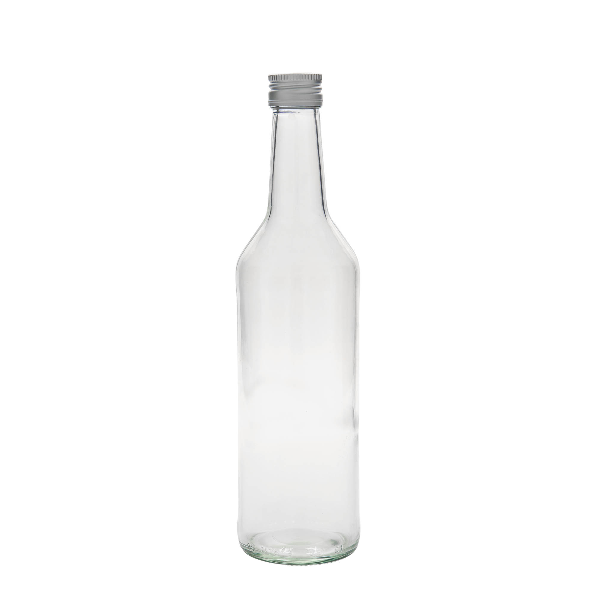 500 ml staklena boca s ravnim vratom, otvor: PP 28