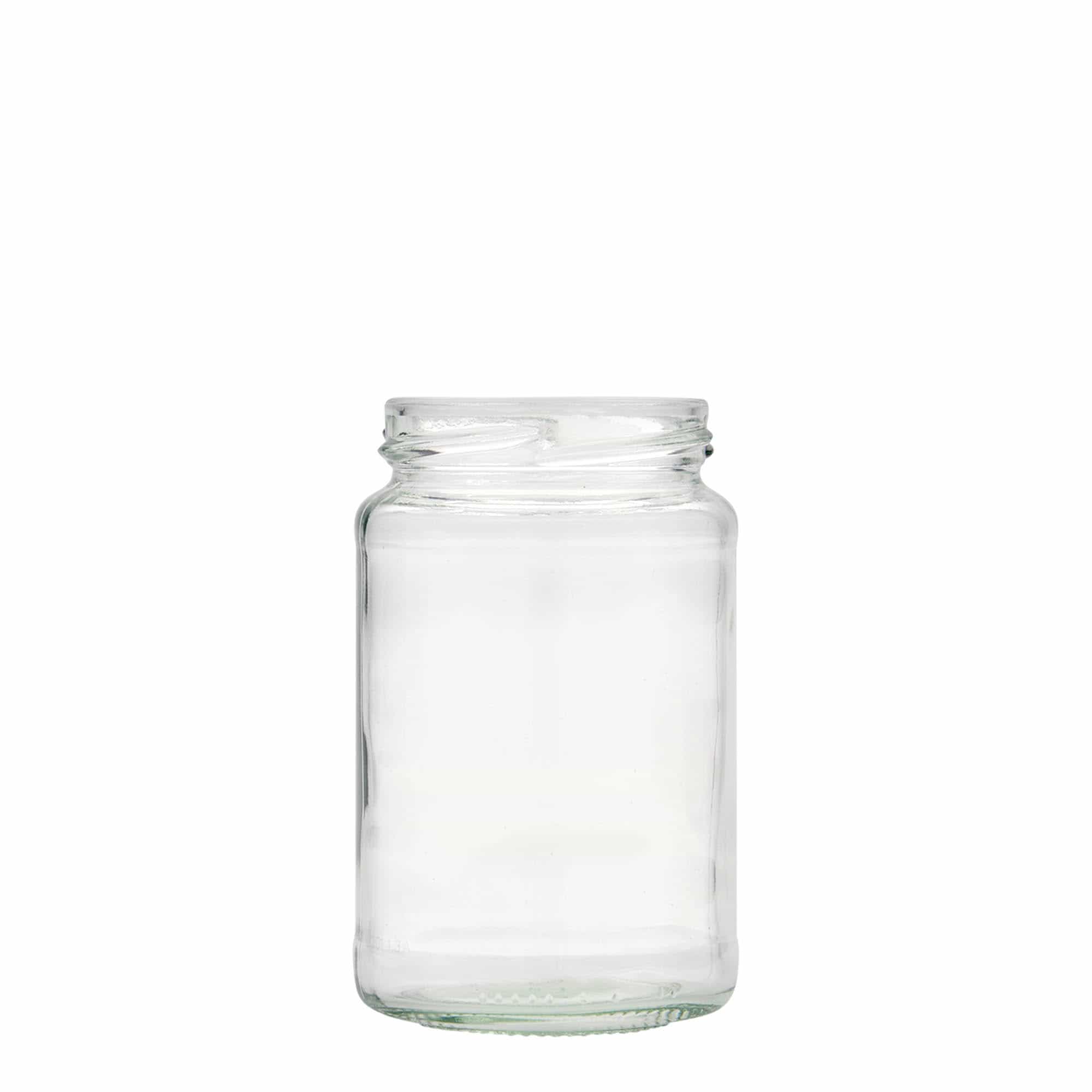 Visoka okrugla staklenka 225 ml, otvor: Twist off (TO 58) Visoka okrugla staklenka 225 ml, otvor: Twist off (TO 58)