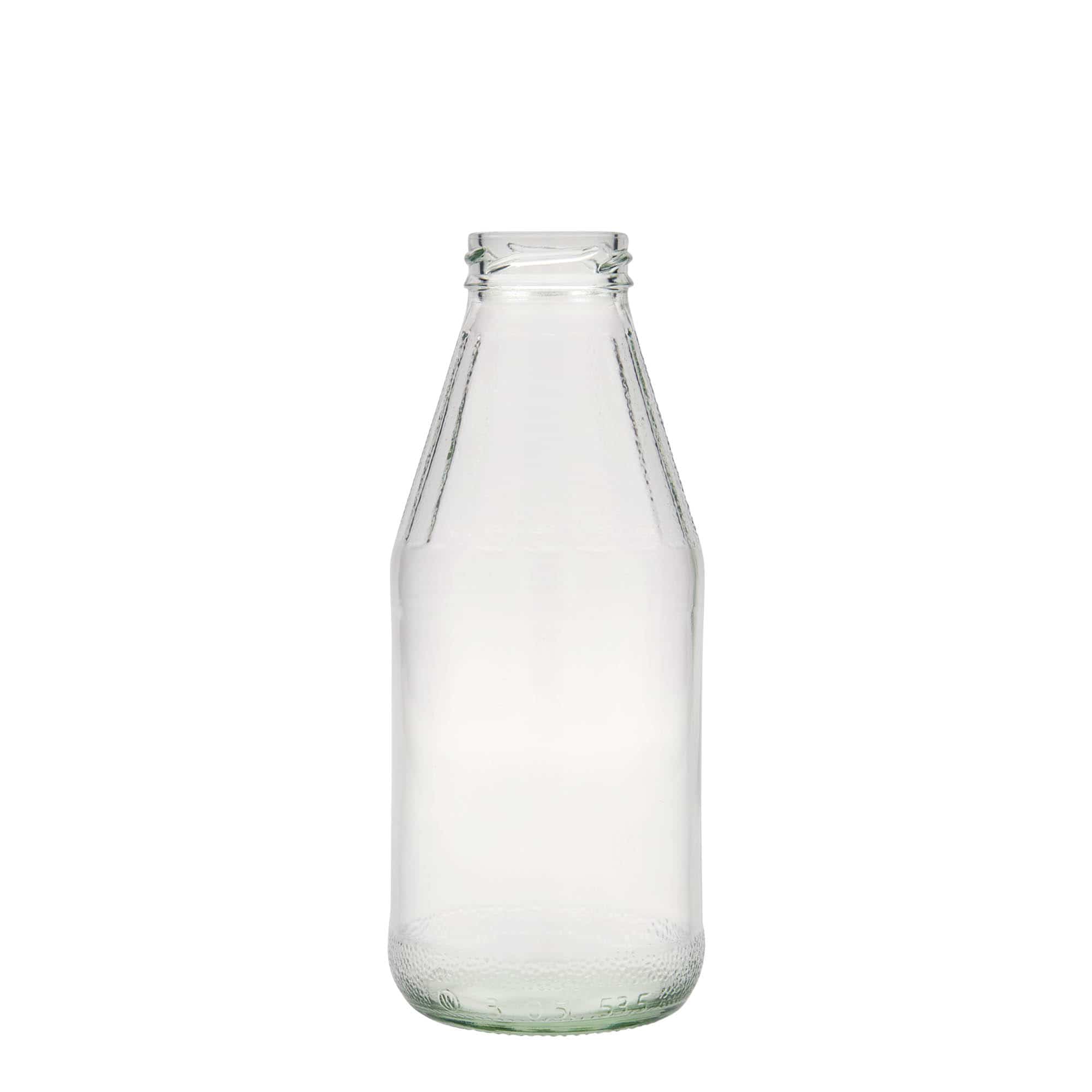 Univerzalna boca sa širokim grlom 500 ml, staklo, otvor: Twist off (TO 43) Univerzalna boca sa širokim grlom 500 ml, staklo, otvor: Twist off (TO 43)