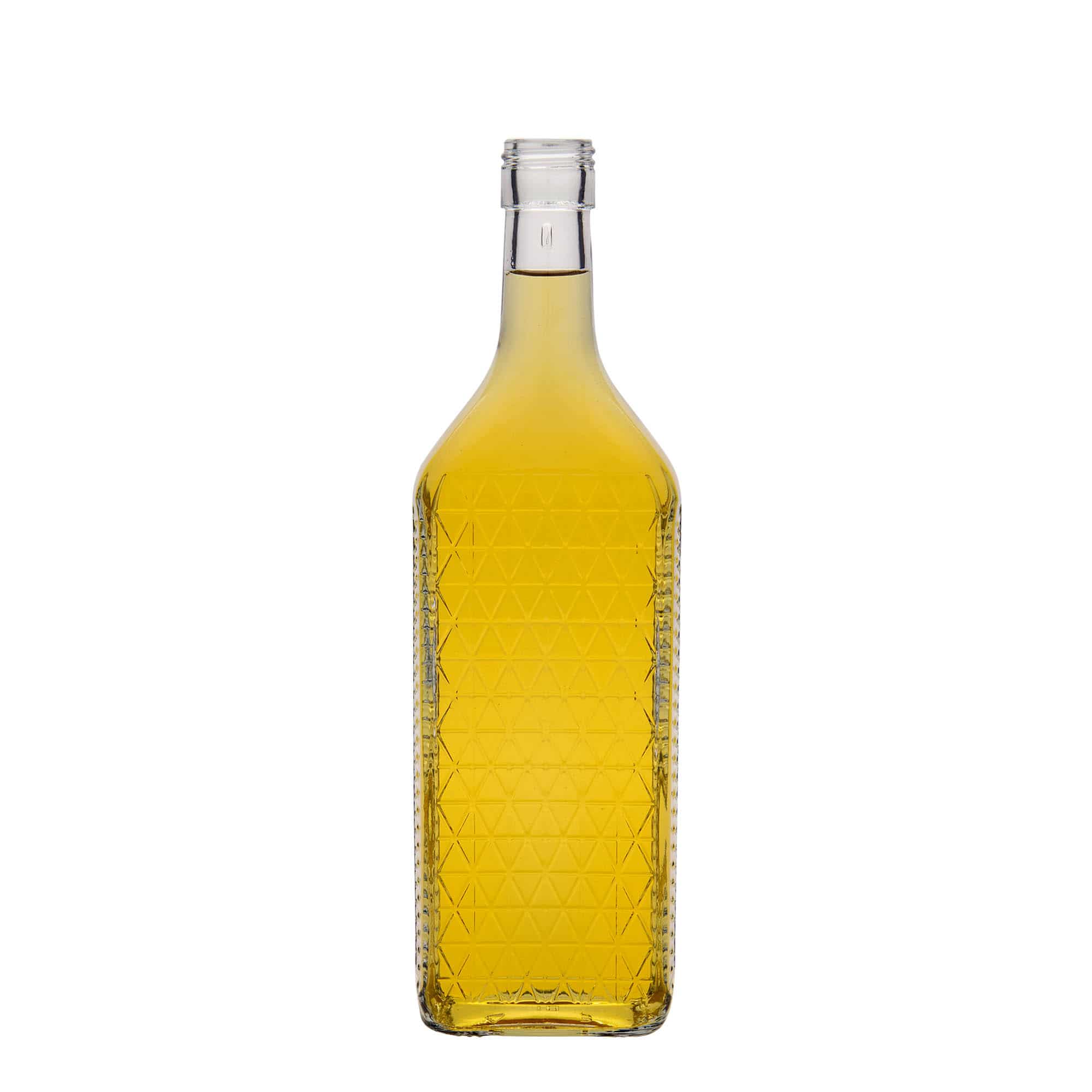 Staklena boca 700 ml 'Caruso', pravokutna, otvor: PP 31,5
