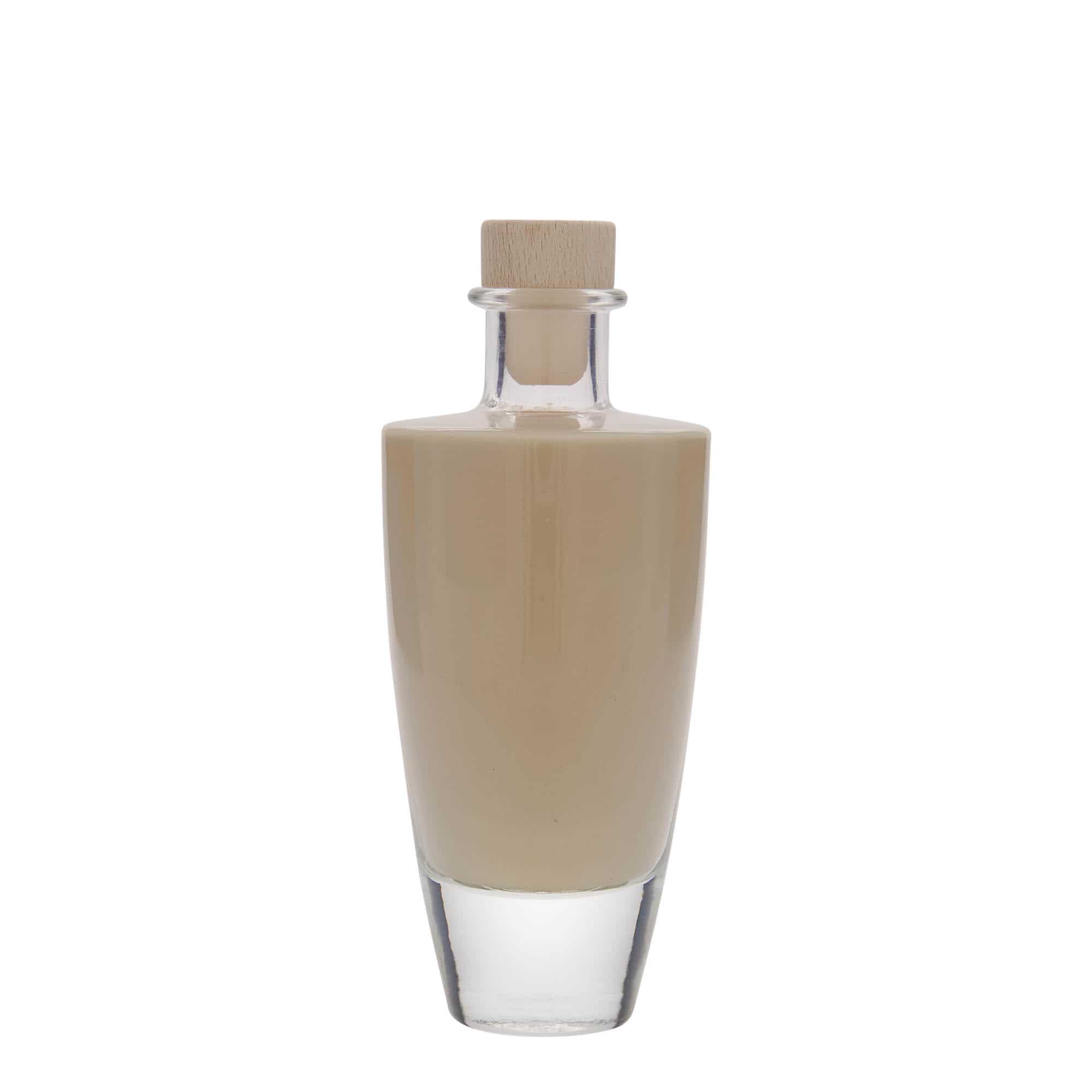 200 ml staklena boca 'Vanessa', ovalna, grlo: pluta