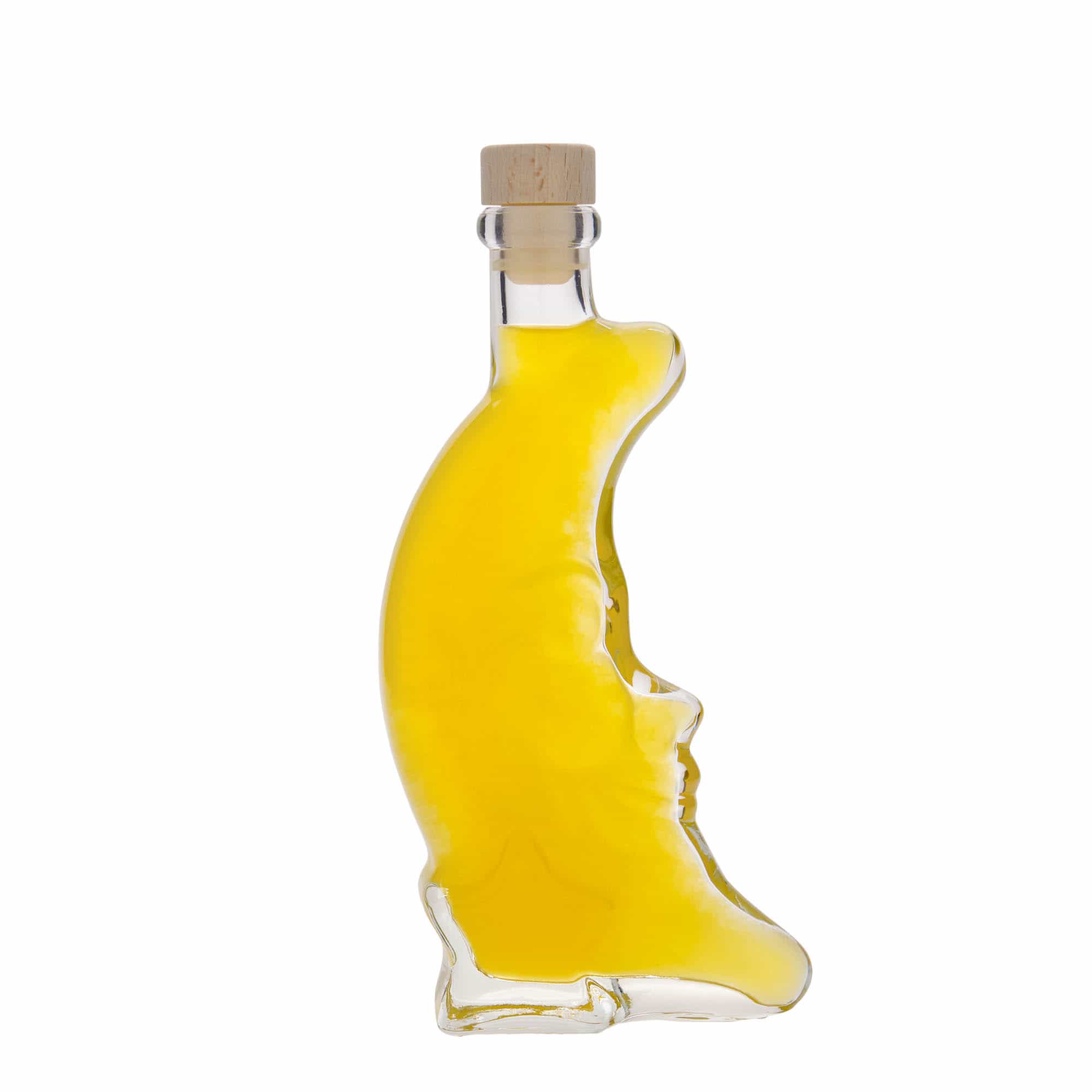 Staklena boca 200 ml 'Mjesec', otvor: pluteni čep