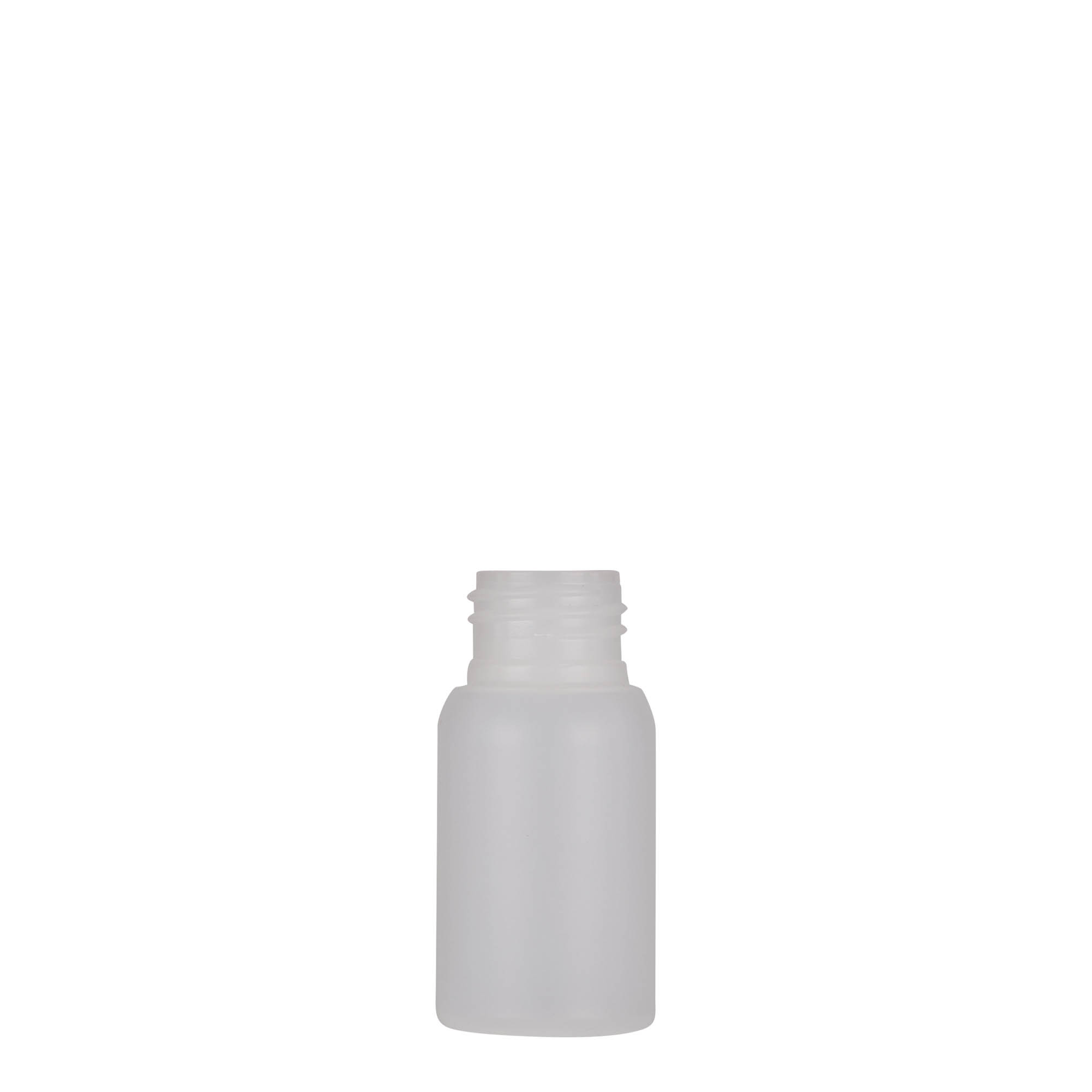30 ml plastična bočica 'Tuffy', HDPE, prirodna, grlo: 24/410