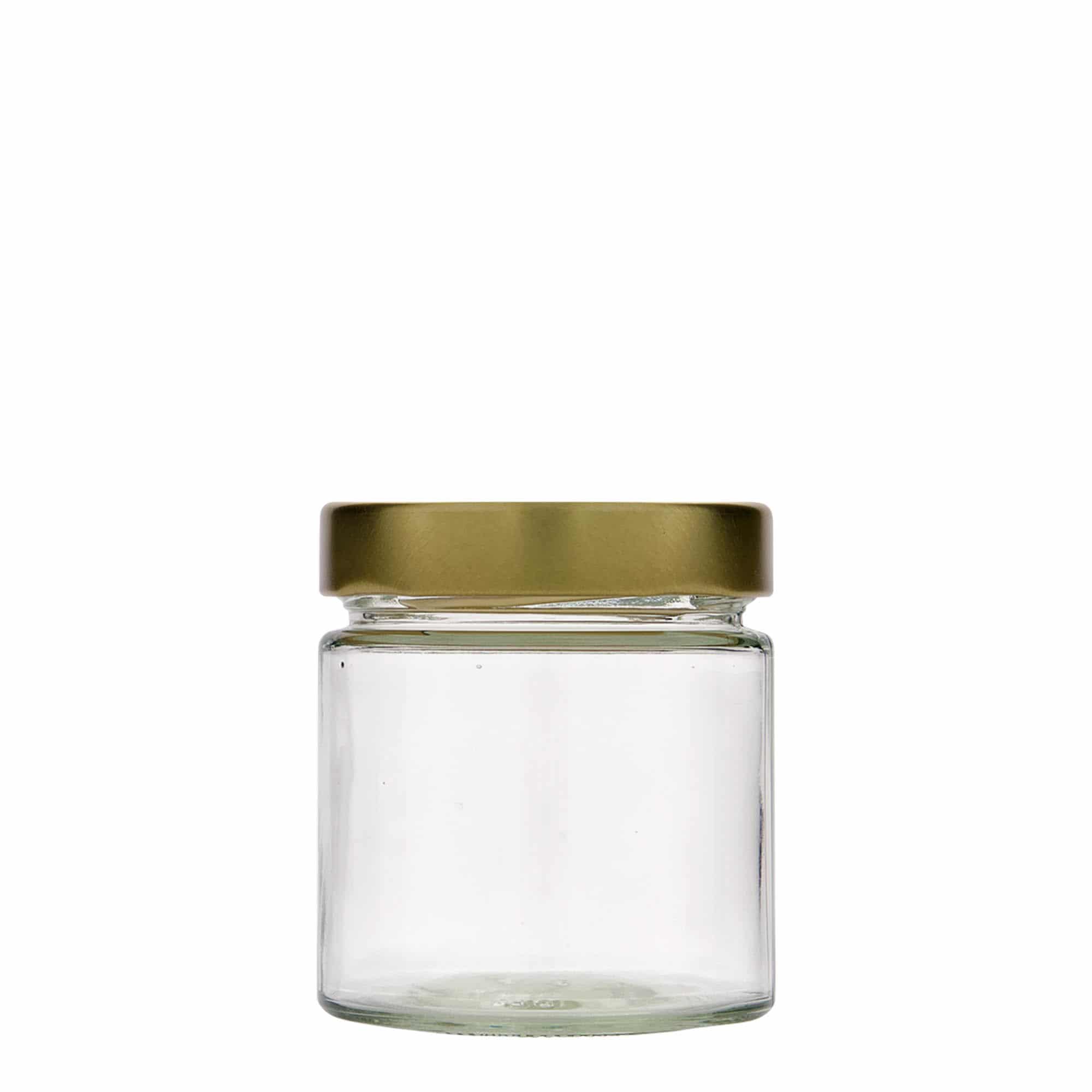Okrugla staklenka 212 ml 'Aurora', otvor: Deep Twist Off (DTO 66)