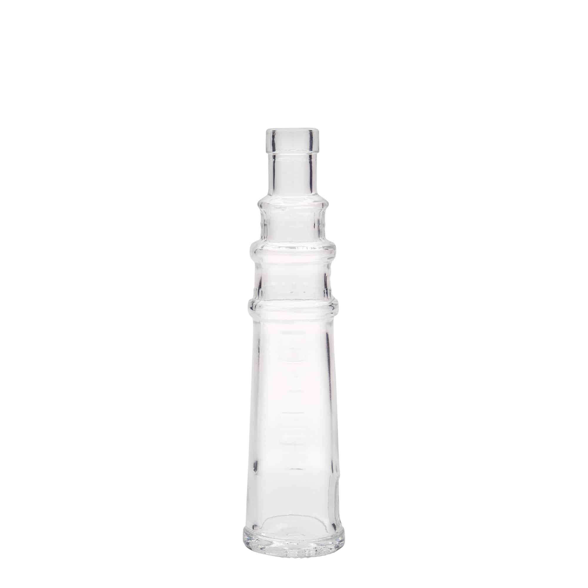 100 ml staklena boca 'Leuchtturm', otvor: pluta