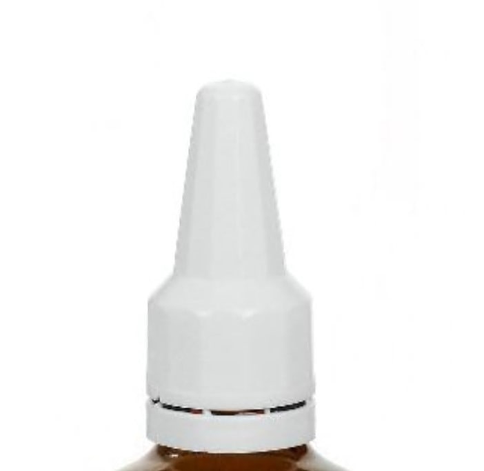 Zatvarač na navoj s aplikatorom, PE-plastika, bijeli, za otvor: DIN 18 Zatvarač na navoj s aplikatorom, PE-plastika, bijeli, za otvor: DIN 18