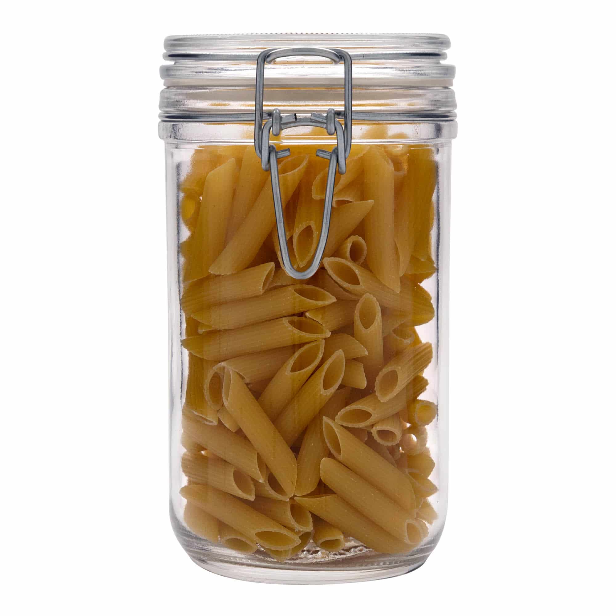 750 ml staklena tegla s žičanim zatvaračem 'Fido', otvor: žičani zatvarač