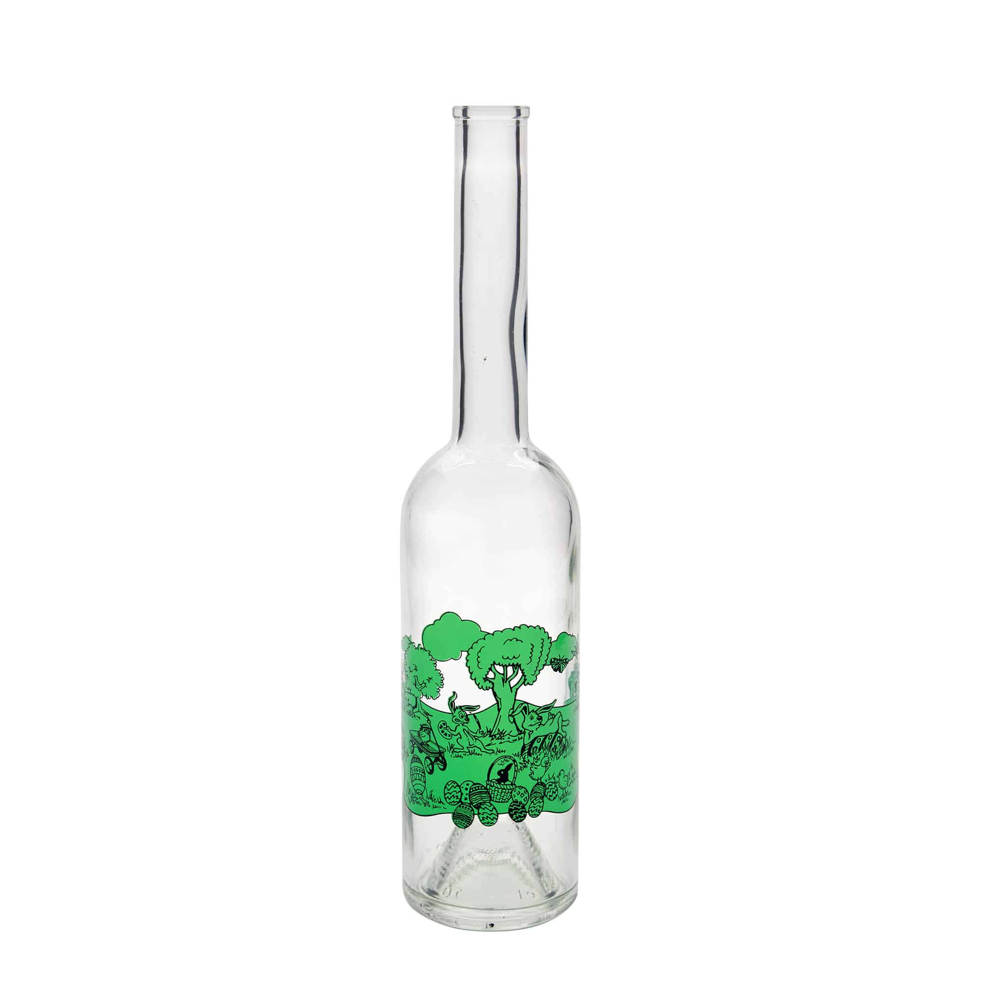 Staklena boca 500 ml 'Opera', motiv: Sretan Uskrs, otvor: pluteni čep Staklena boca 500 ml 'Opera', motiv: Sretan Uskrs, otvor: pluteni čep