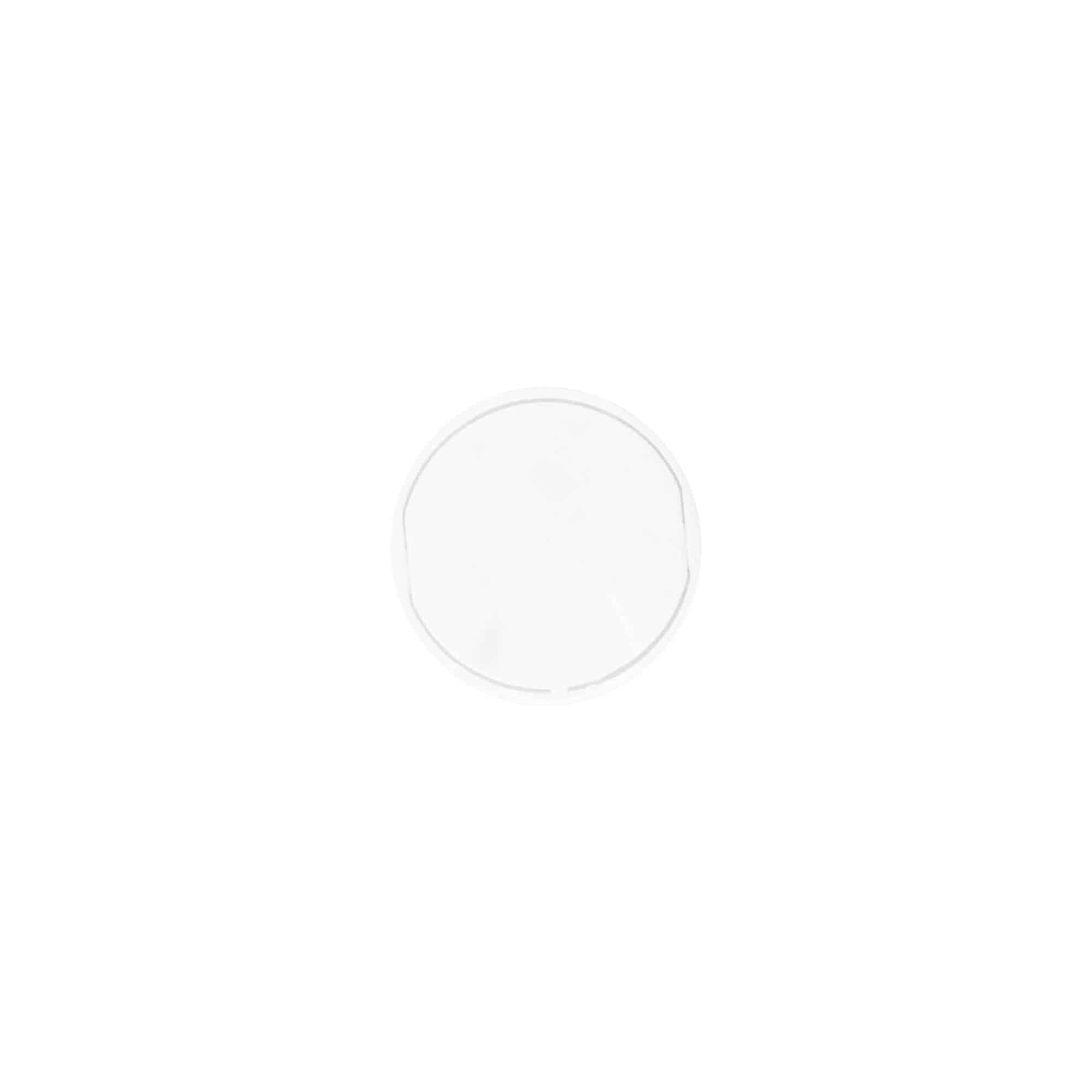 Navojni zatvarač Disc Top, PP-plastika, bijeli, za grlo: 20/410
