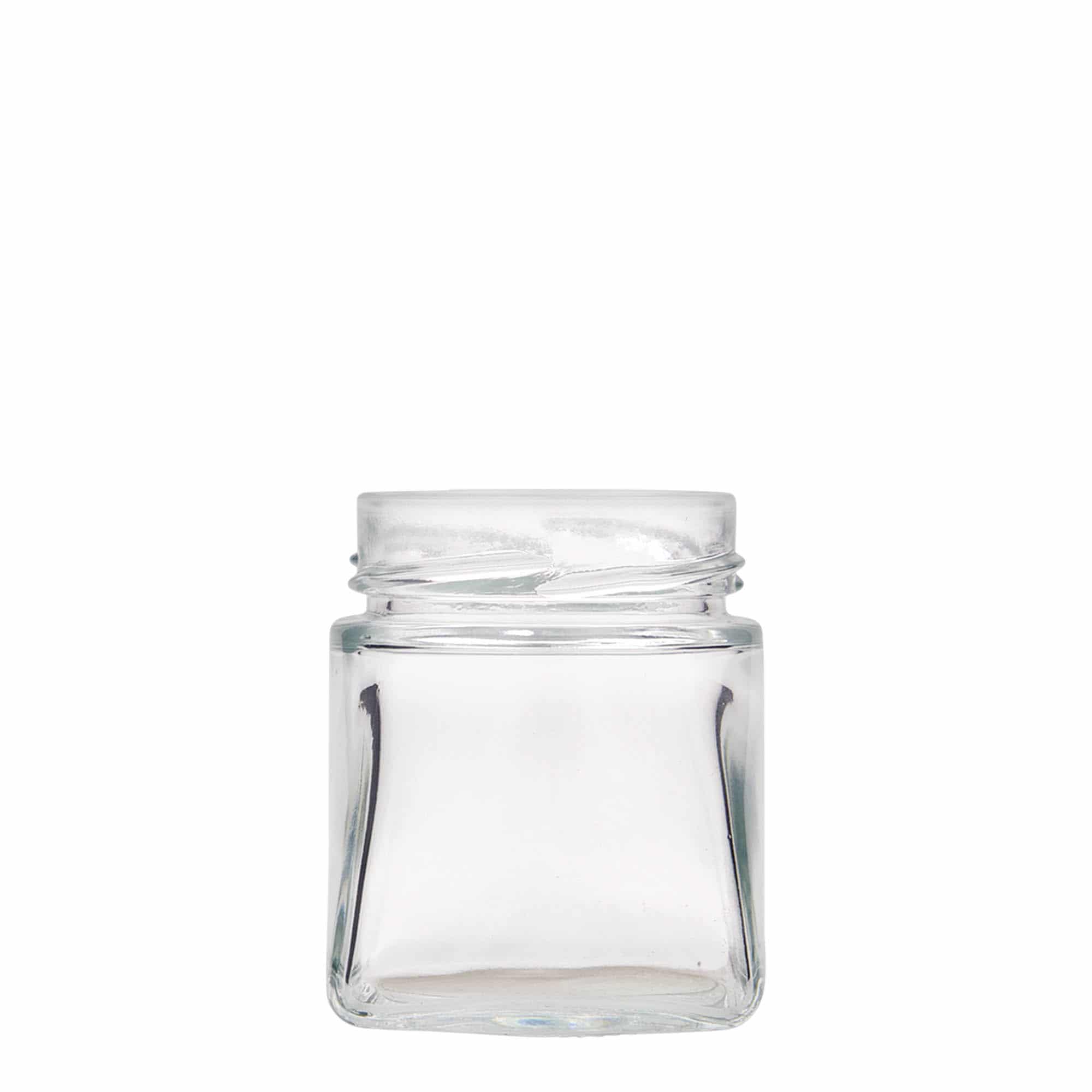 Kvadratna staklenka 212 ml 'Luxor', otvor: Deep Twist Off (DTO 63) Kvadratna staklenka 212 ml 'Luxor', otvor: Deep Twist Off (DTO 63)