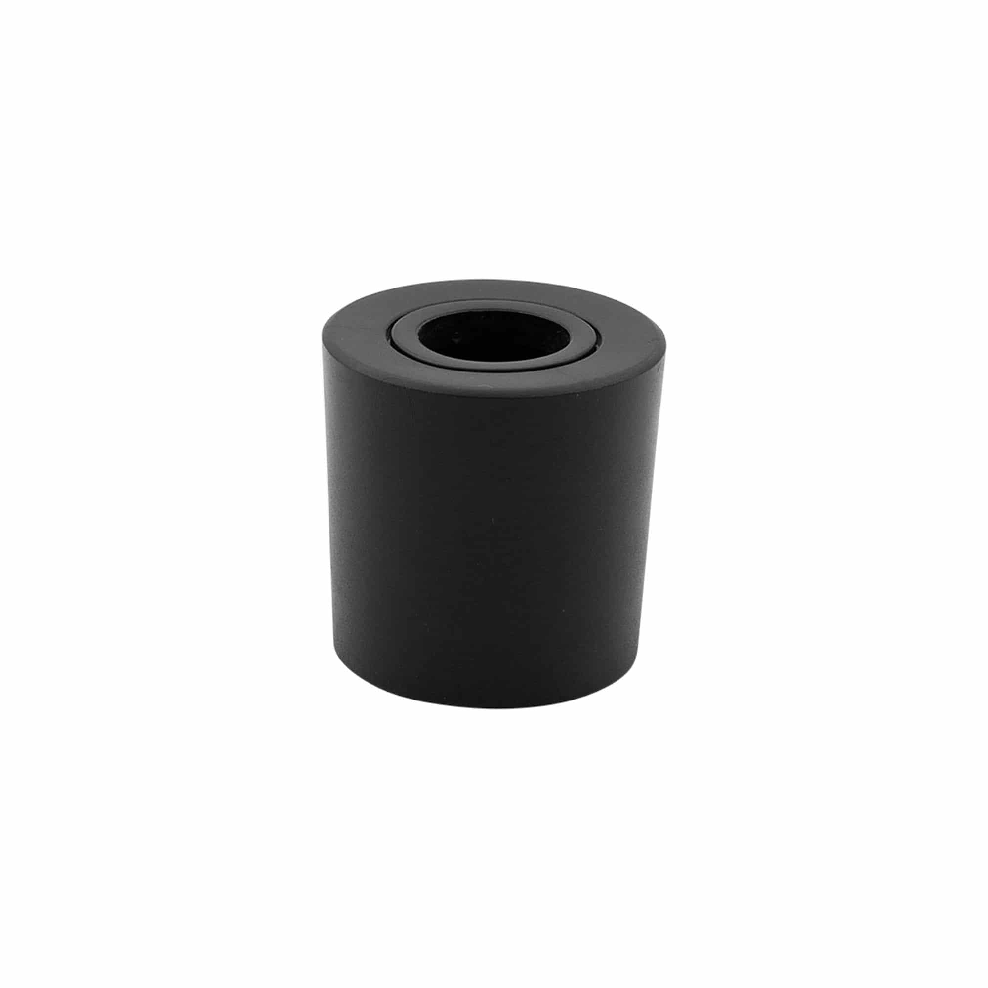Poklopac za set za osvježivač zraka, plastika, crni