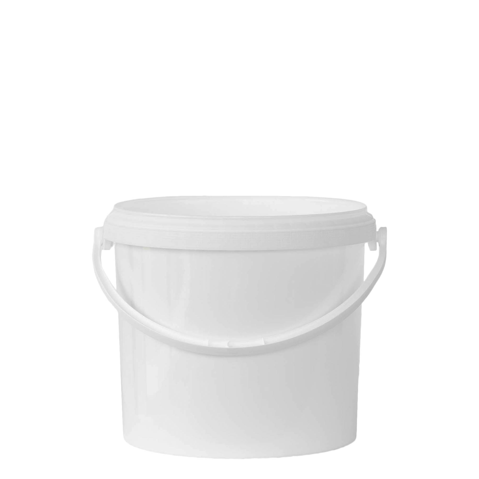 5 l kanta, PP plastika, bijela 5 l kanta, PP plastika, bijela