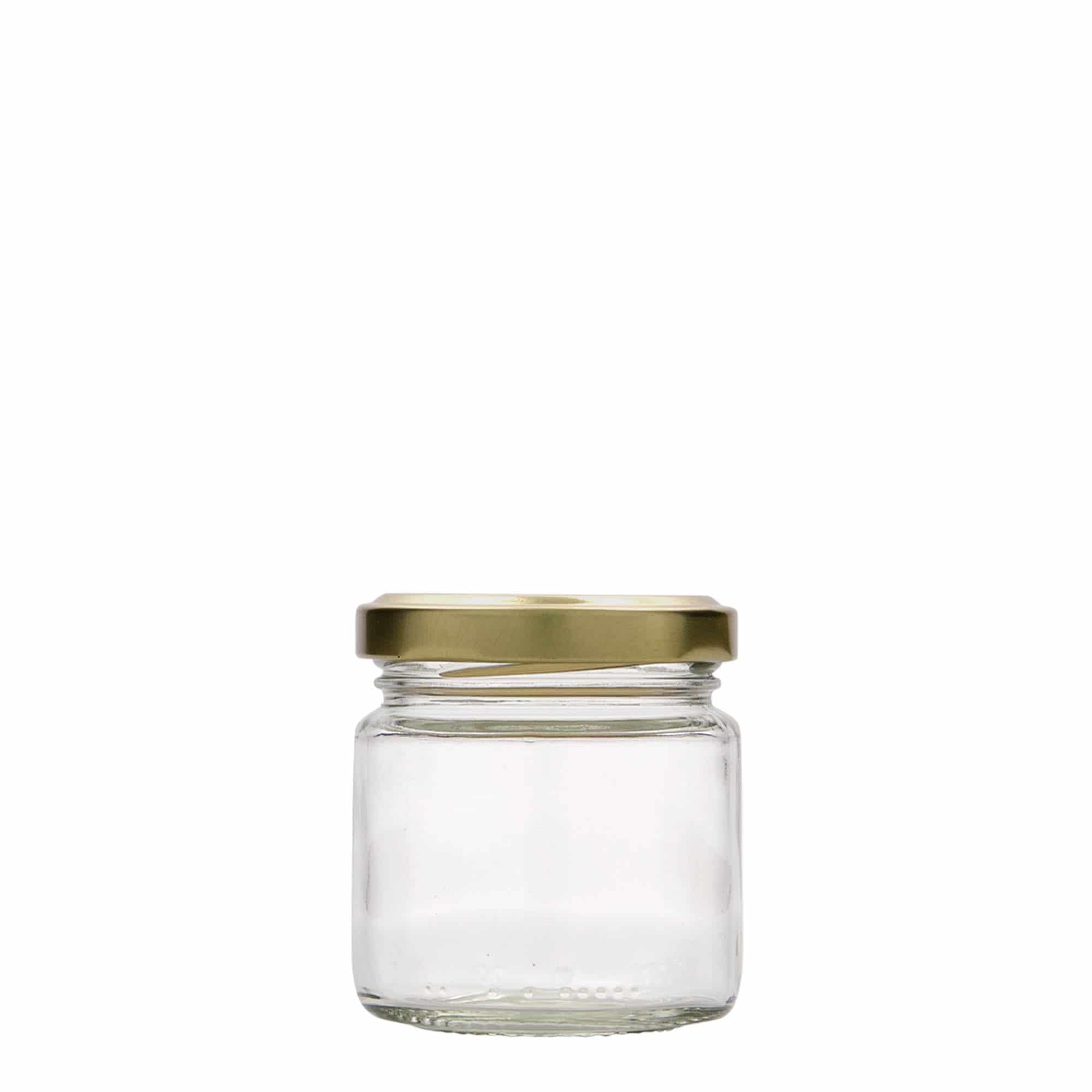 Okrugla staklenka 106 ml, otvor: Twist off (TO 53)