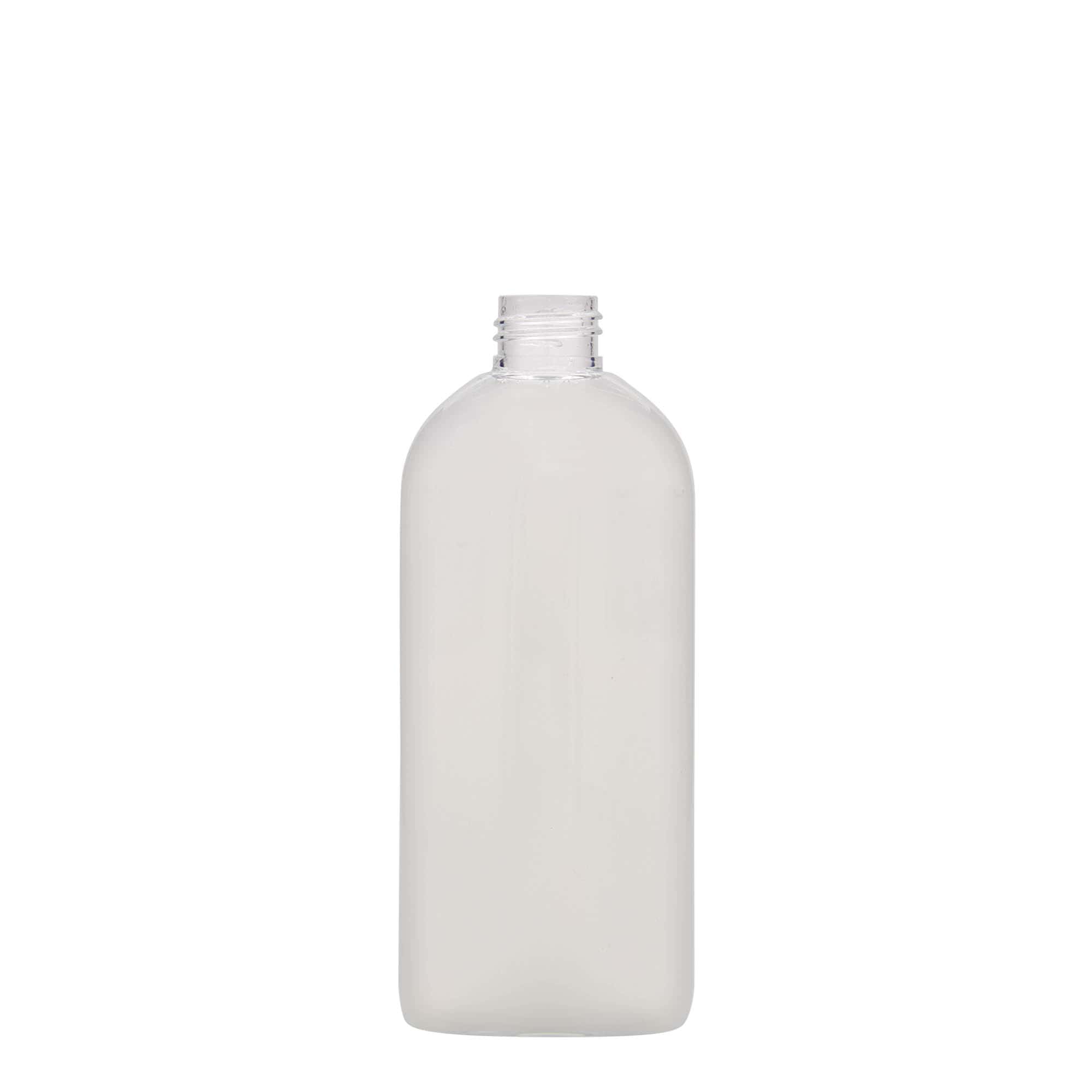 250 ml PET-boca 'Iris', ovalna, plastika, grlo: 24/410