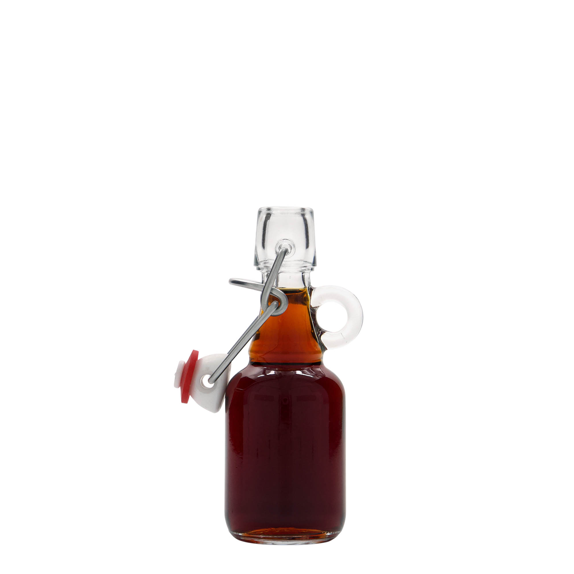 40 ml staklena boca 'Santos', otvor: zatvarač s kopčom 40 ml staklena boca 'Santos', otvor: zatvarač s kopčom
