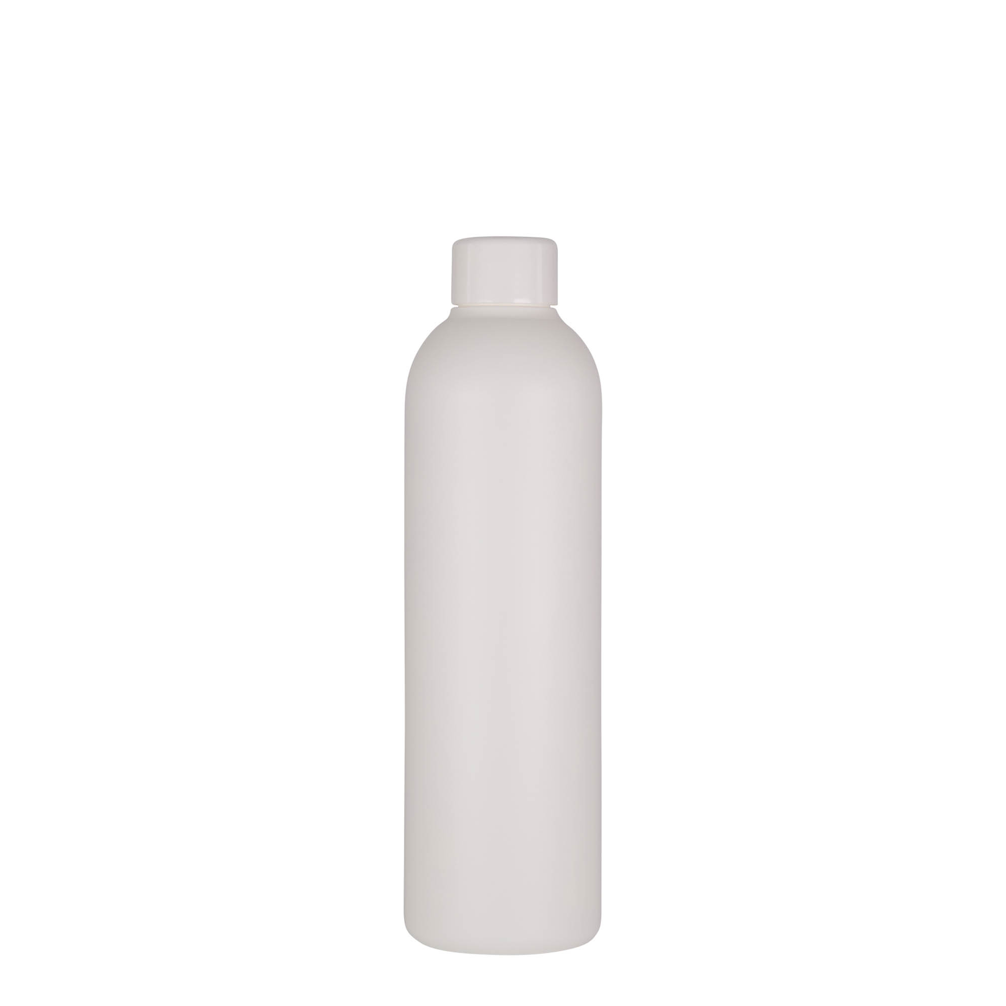 250 ml plastična boca 'Tuffy', HDPE, bijela, grlo: 24/410