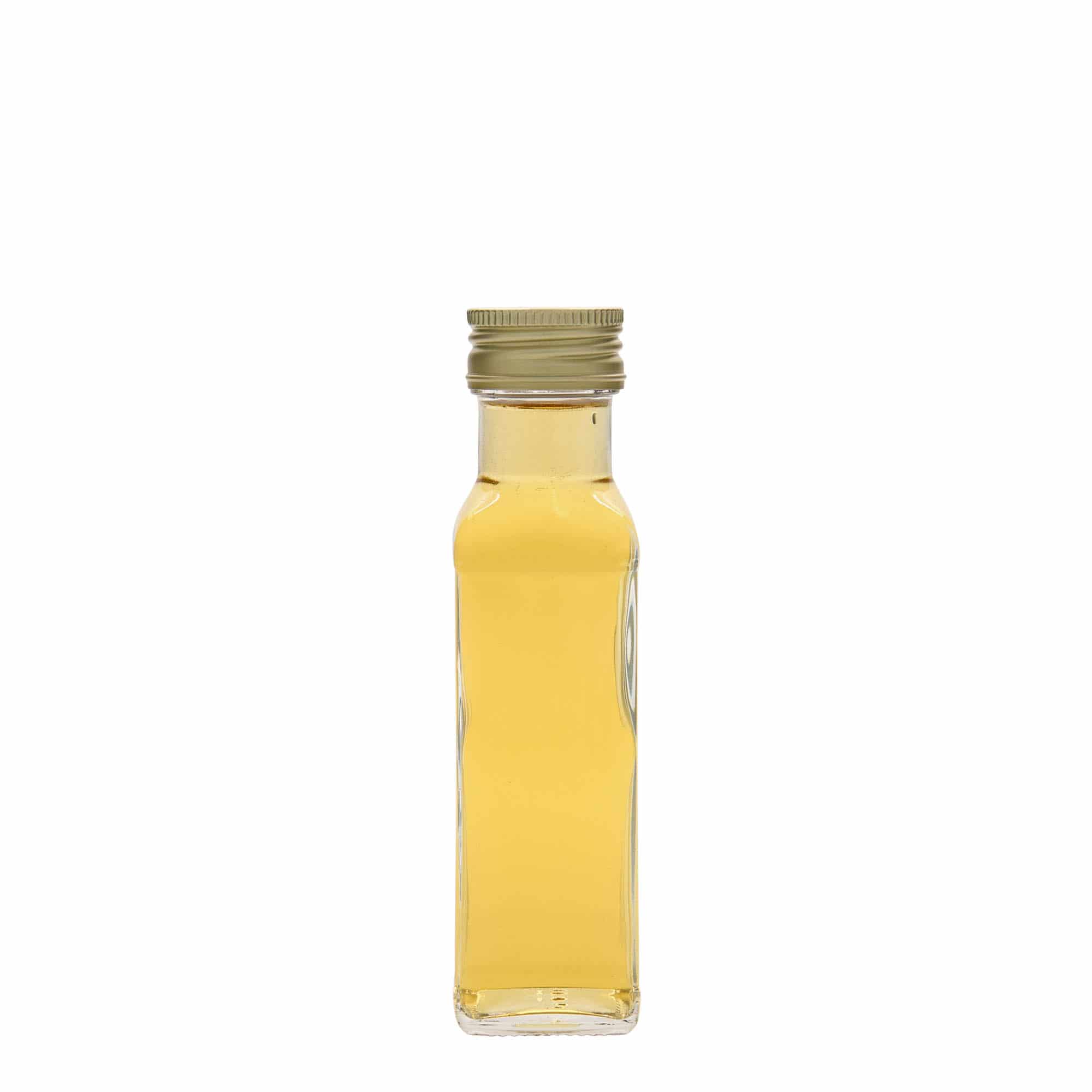 Staklena boca 100 ml 'Marasca', kvadratna, otvor: PP 31,5