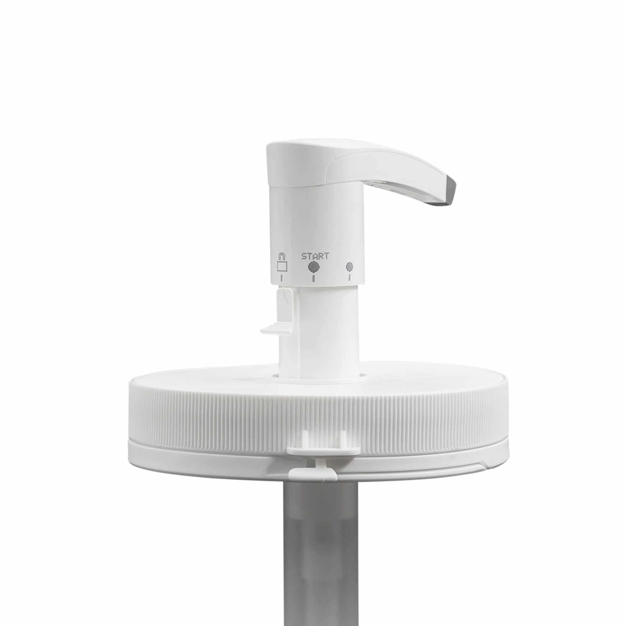 Dozirna pumpa za 1.240 ml 'Securibox', PE-plastika, bijela, za otvor: navojni zatvarač