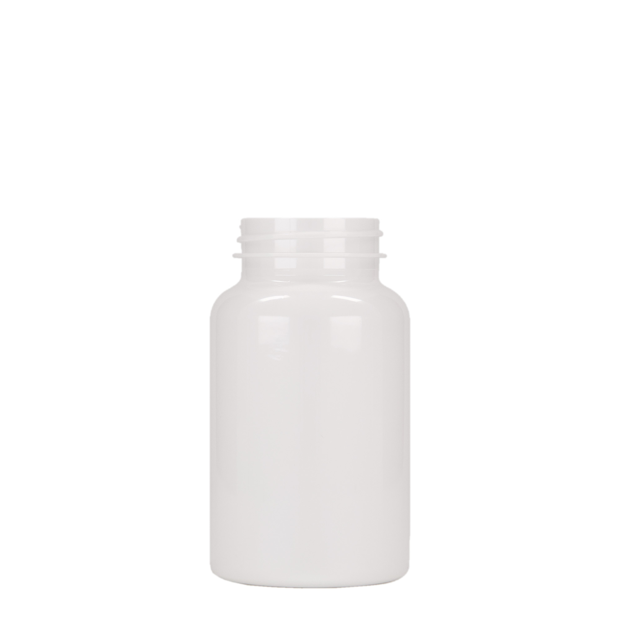 PET bočica za pakiranje 200 ml, plastika, bijela, otvor: GPI 45/400 PET bočica za pakiranje 200 ml, plastika, bijela, otvor: GPI 45/400