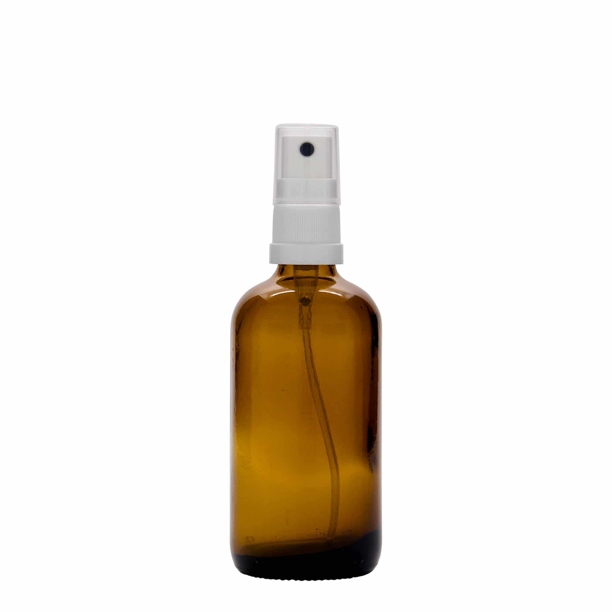 100 ml bočica za prskanje, medicinska, staklena, smeđa, grlo: DIN 18 100 ml bočica za prskanje, medicinska, staklena, smeđa, grlo: DIN 18