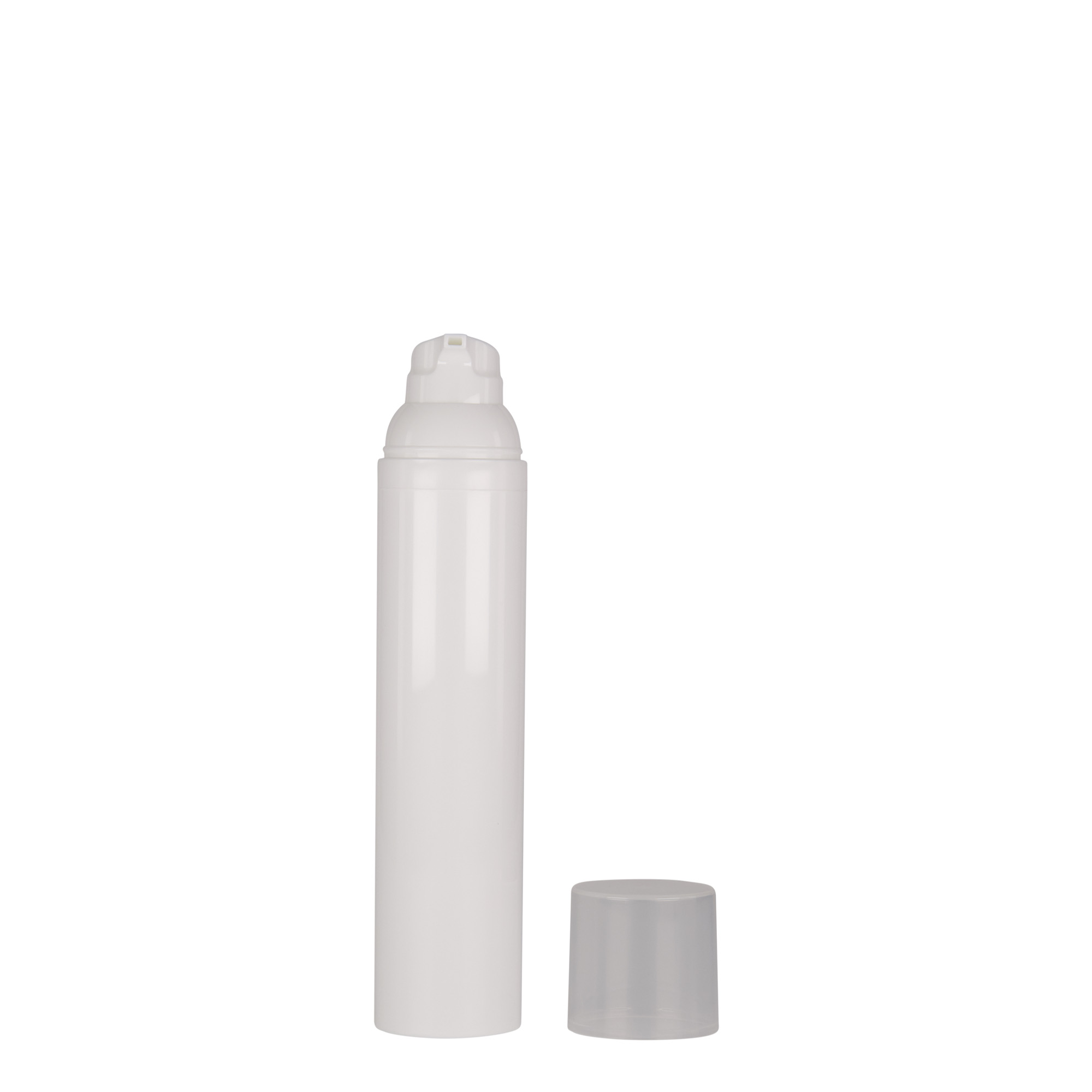 100 ml Airless dozirnik 'Mezzo', PP-plastika, bijeli 100 ml Airless dozirnik 'Mezzo', PP-plastika, bijeli