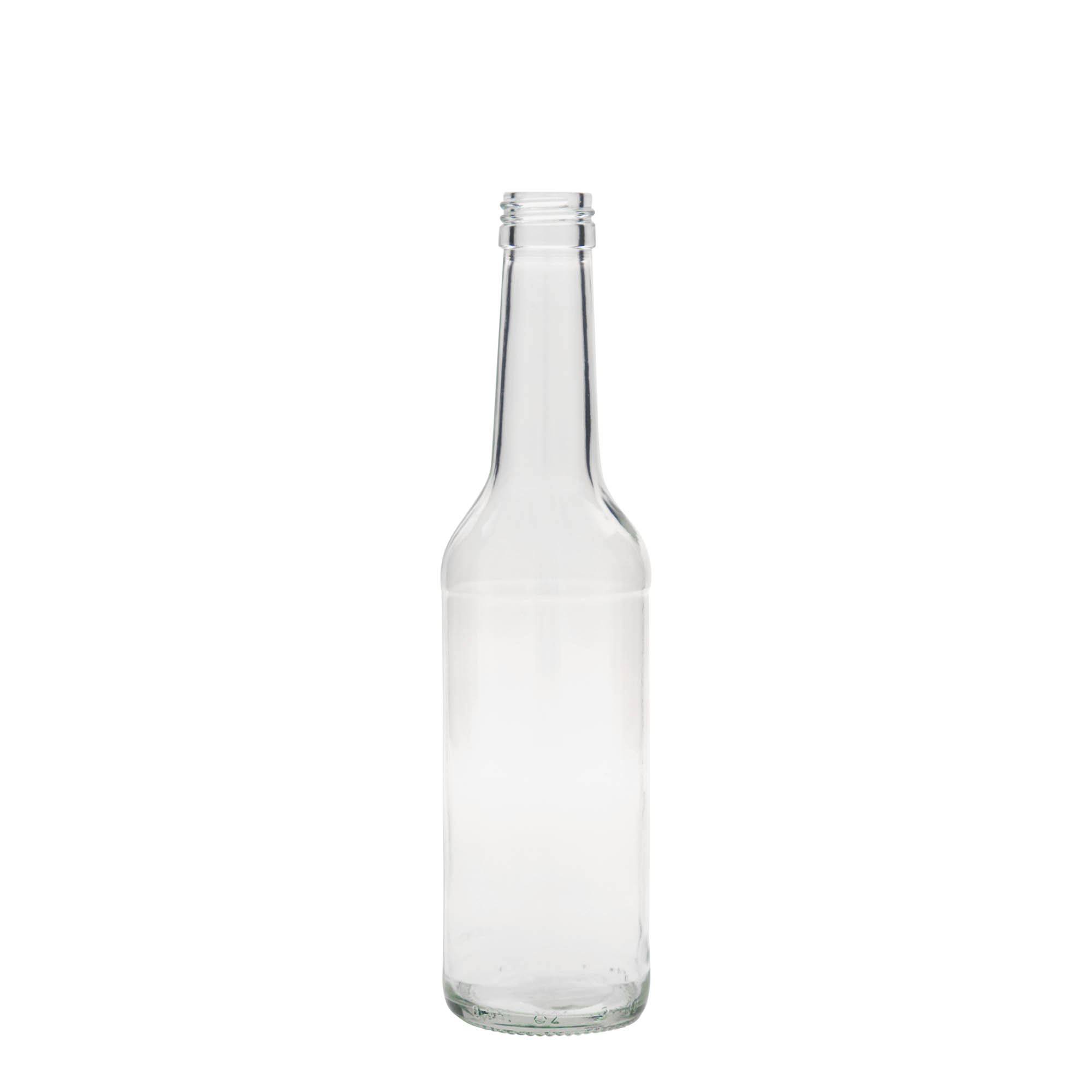 350 ml staklena boca s ravnim vratom, otvor: PP 28