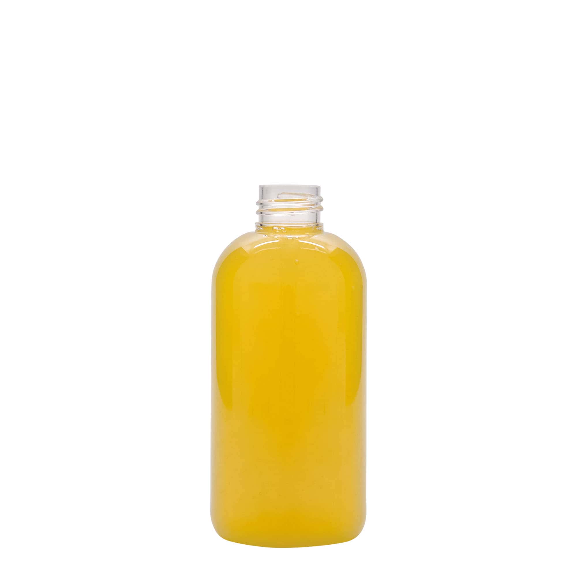 200 ml PET boca 'Boston', plastika, grlo: 24/410