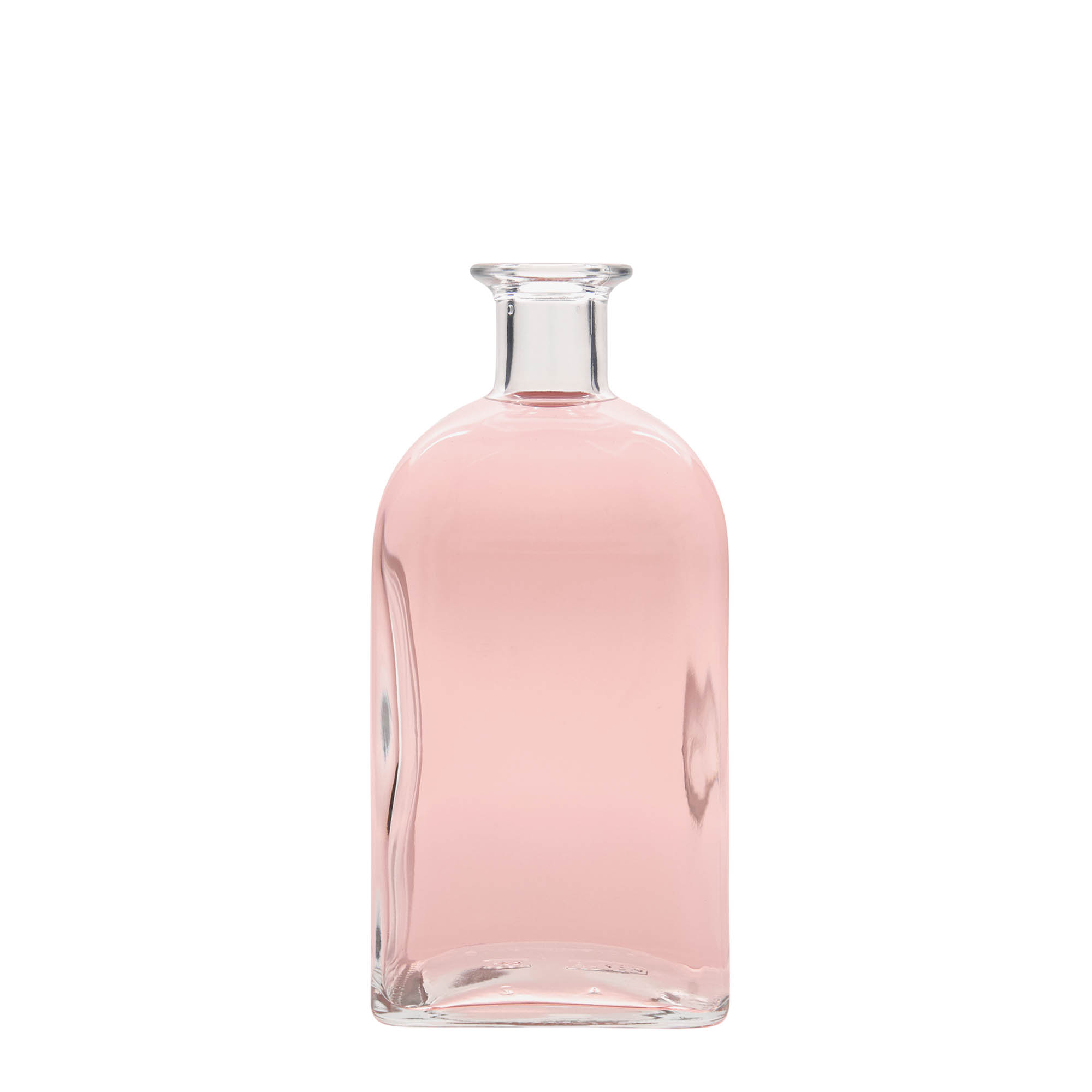 700 ml staklena boca Apotheker Carré, kvadratna, otvor: pluta 700 ml staklena boca Apotheker Carré, kvadratna, otvor: pluta