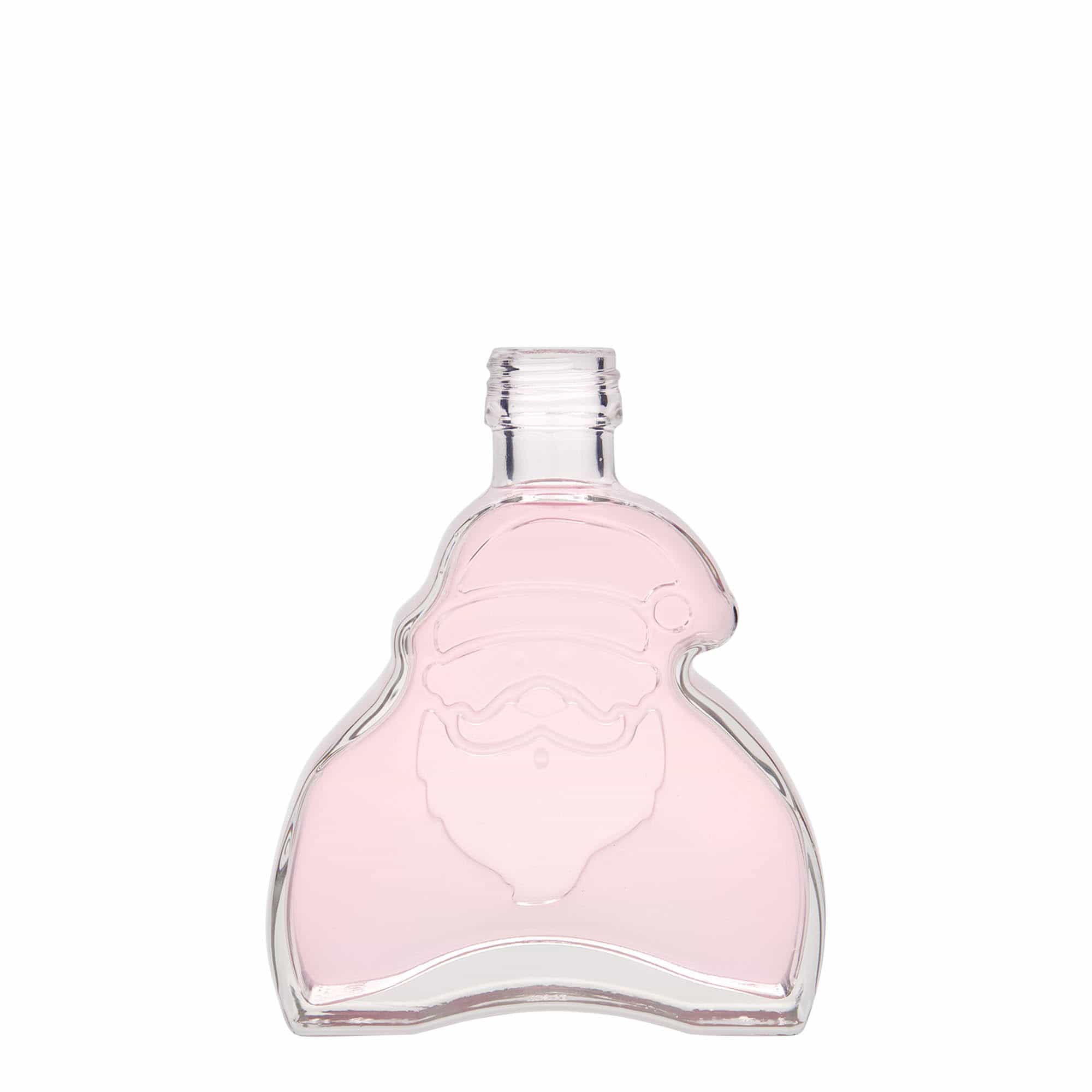 Staklena boca 200 ml 'Santa Claus', otvor: PP 28