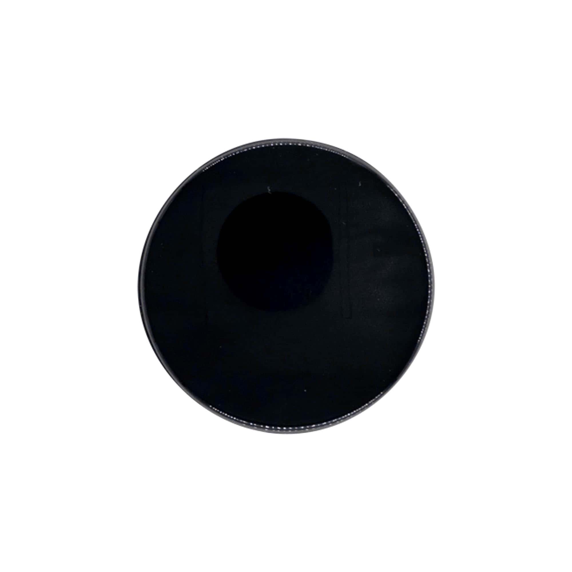 Poklopac za začinske posude Mühle, PP plastika, crni, za grlo: 38/400