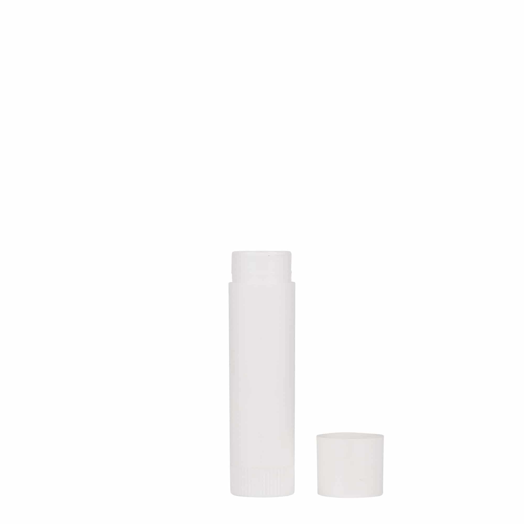 6 ml omot za ruž za usne, PP plastika, bijela