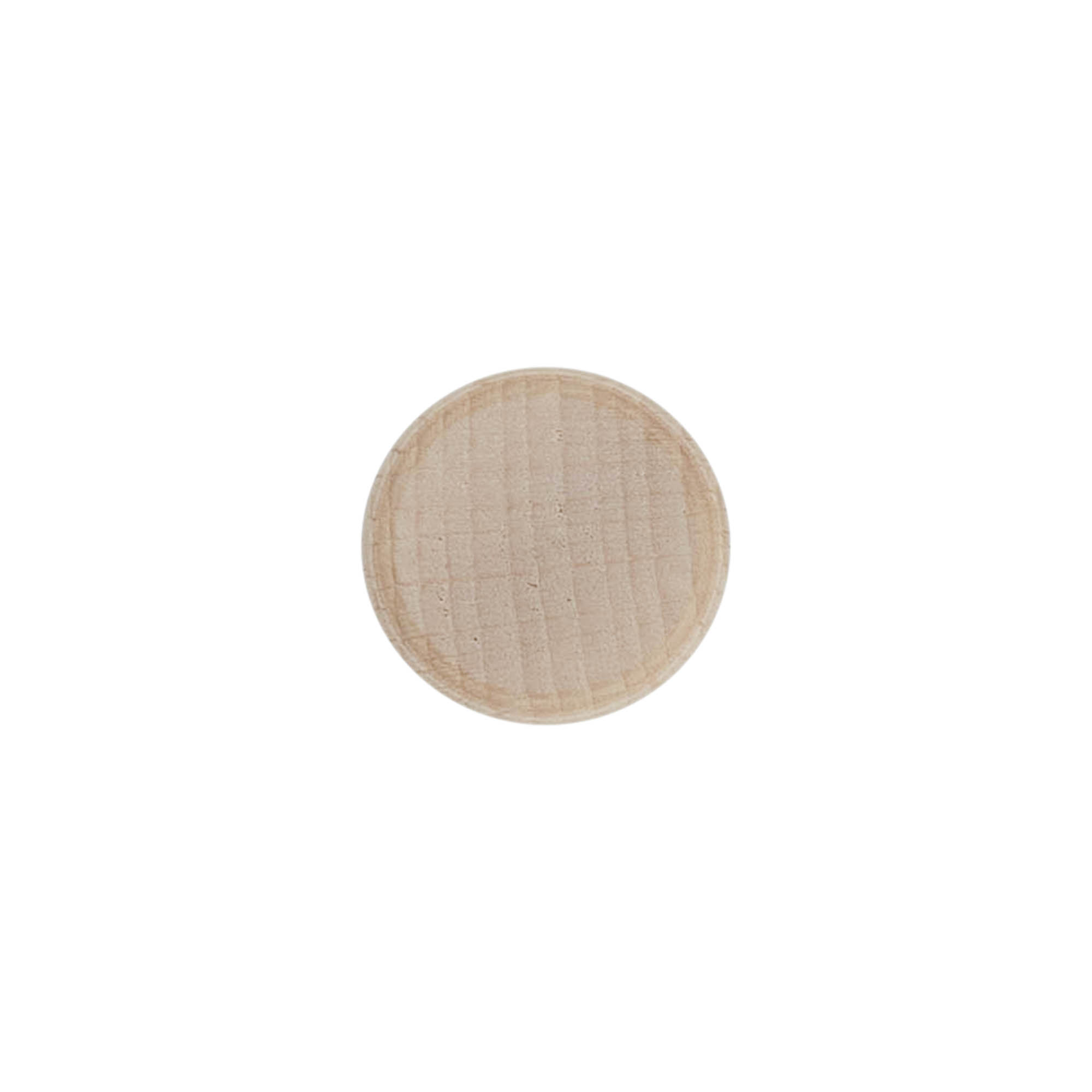 Čep s ručkom s otvorom za doziranje 19 mm, drvo/plastika, bež, za otvor: čep