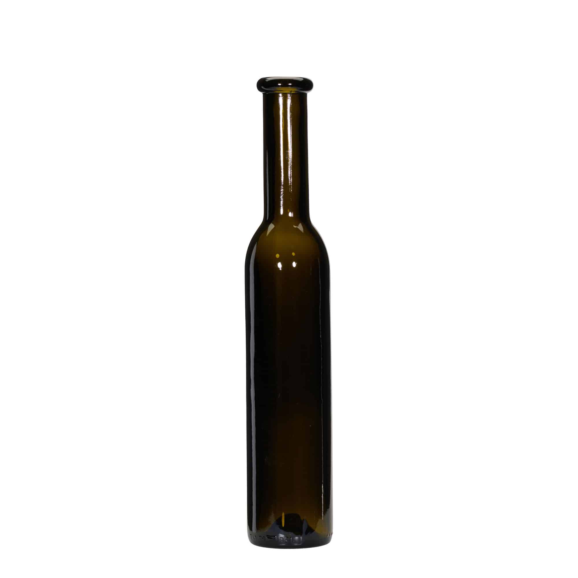 250 ml staklena boca 'Rocky', antikno zelena, otvor: pluta